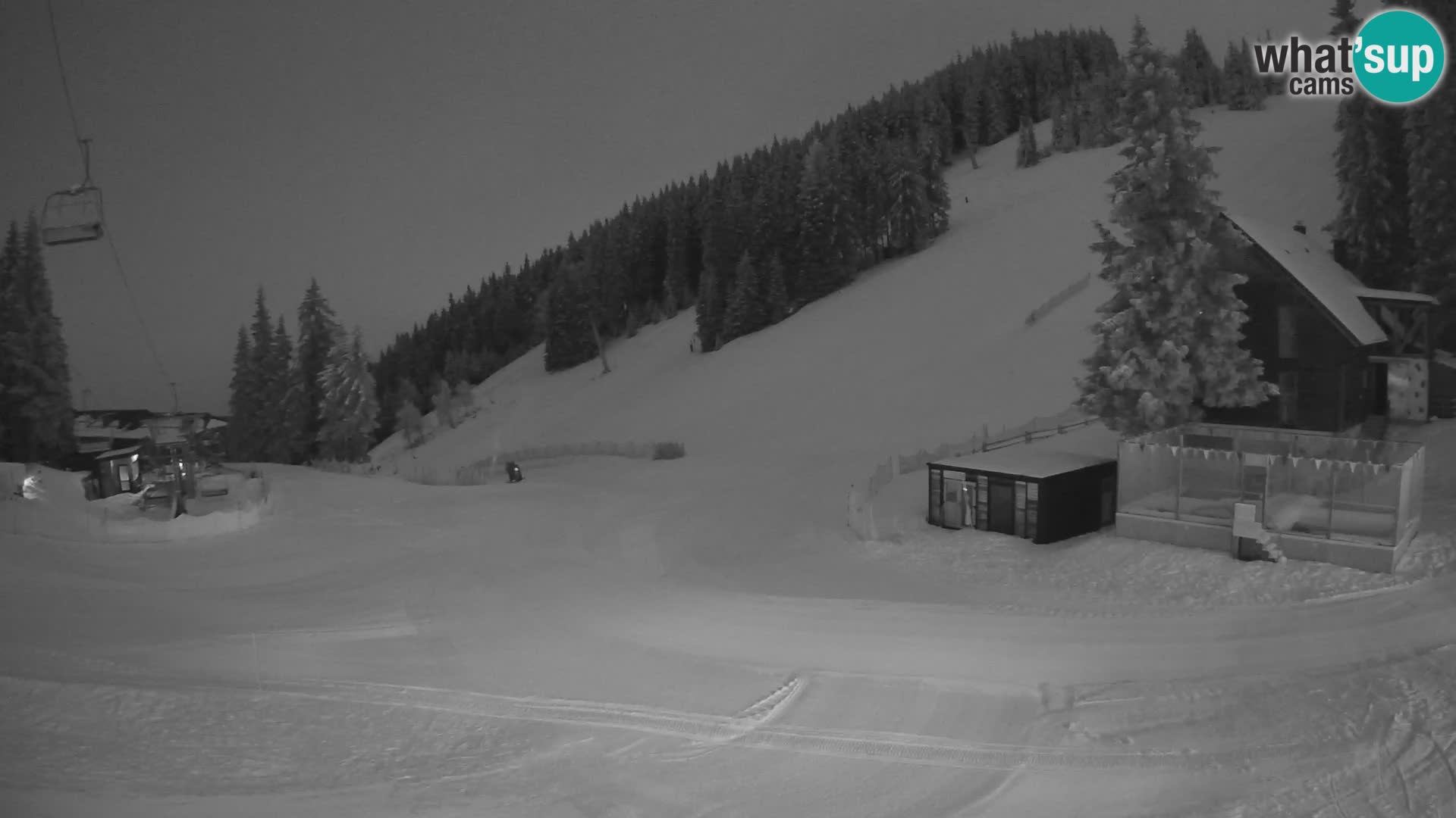 GOLTE skijalište web kamera – pogled na Medvedjak – Slovenija