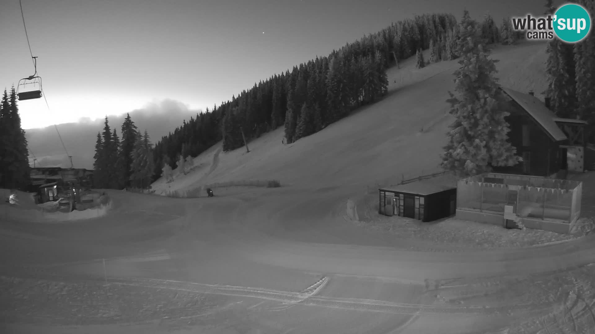 GOLTE Skigebiet webcam – Schöne Aussicht auf Medvedjak – Slowenien