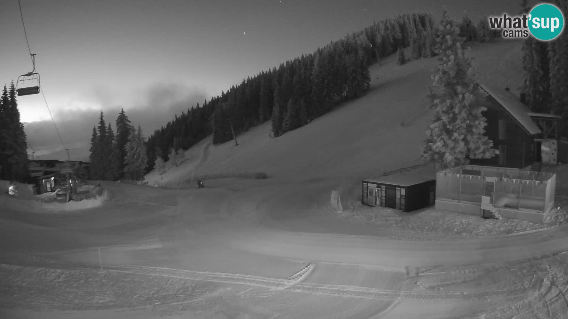 GOLTE Skigebiet webcam – Schöne Aussicht auf Medvedjak – Slowenien