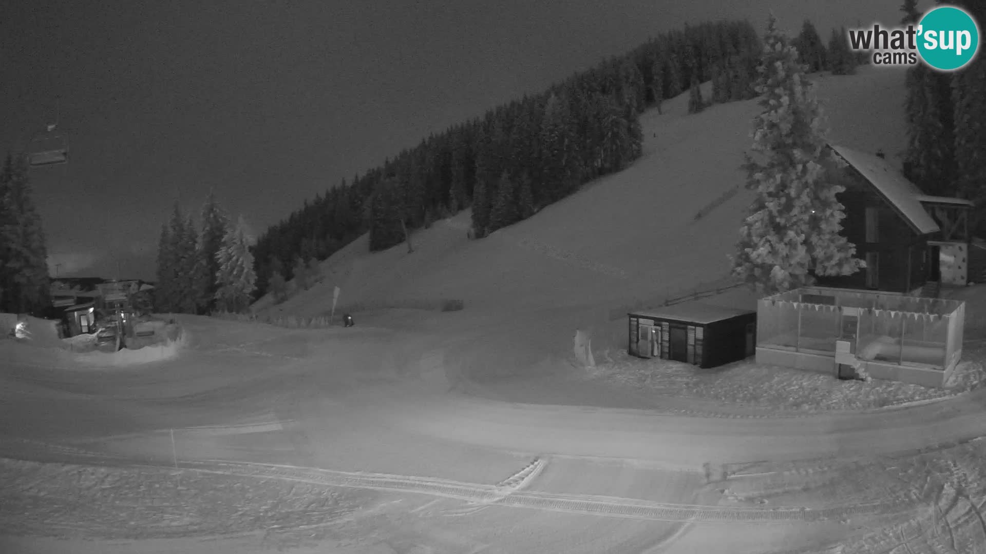 GOLTE Ski resort live webcam – view to Medvedjak – Slovenia