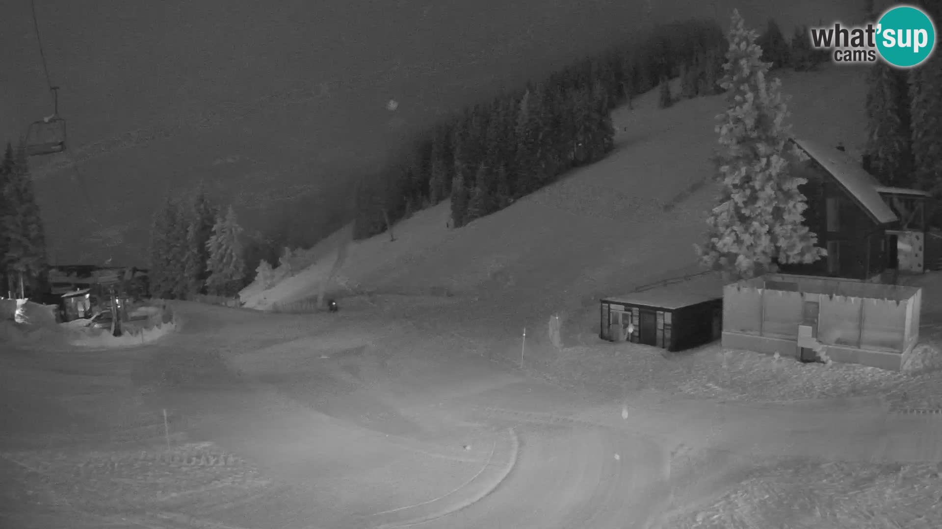 Webcam en direct de la station de ski de GOLTE – vue sur Medvedjak – Slovénie