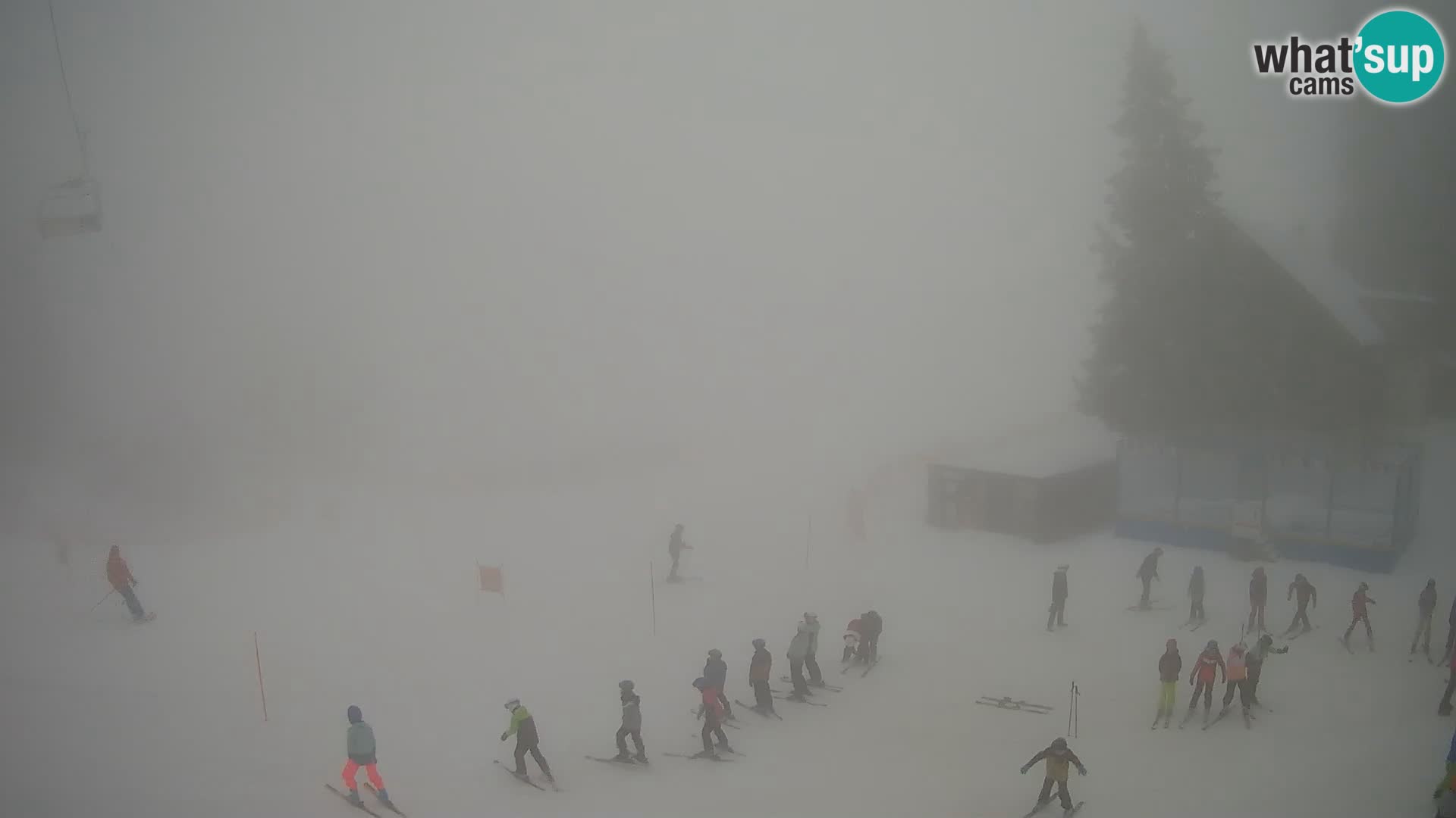 Webcam en direct de la station de ski de GOLTE – vue sur Medvedjak – Slovénie