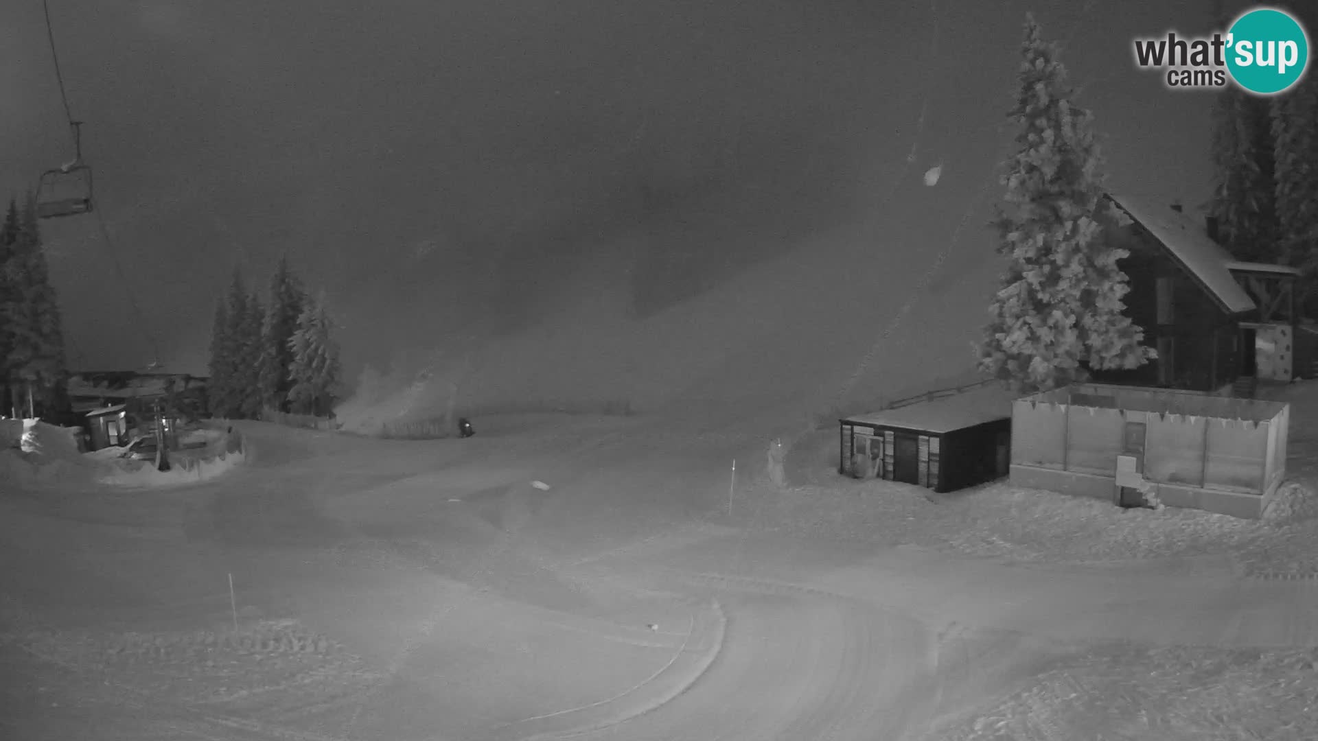 GOLTE Ski resort live webcam – view to Medvedjak – Slovenia