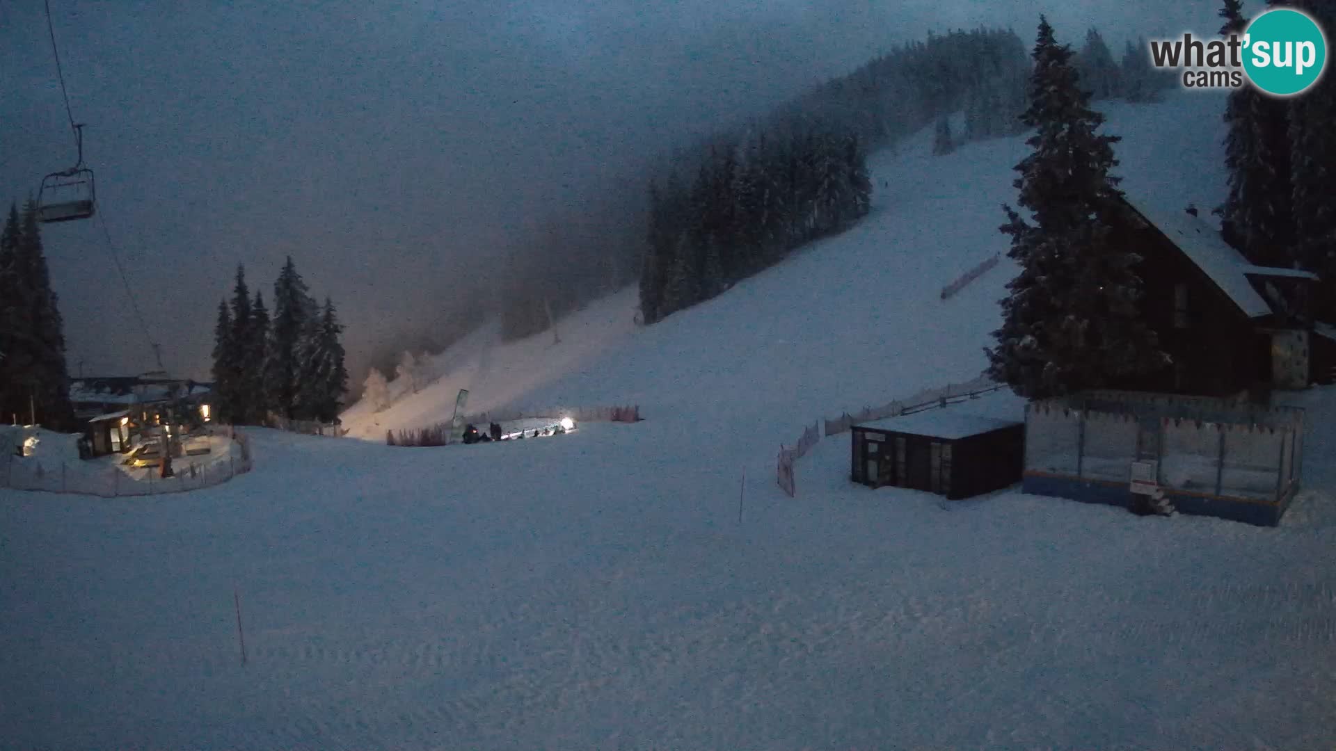 GOLTE stazione sciistica webcam – vista Medvedjak – Slovenia