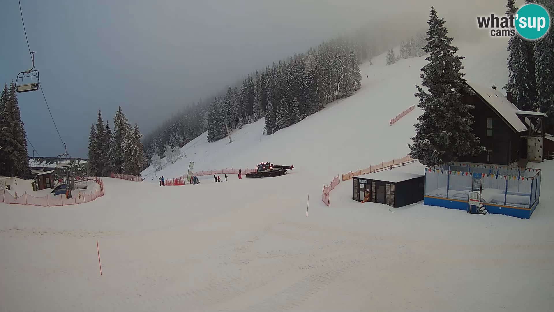 GOLTE Skigebiet webcam – Schöne Aussicht auf Medvedjak – Slowenien