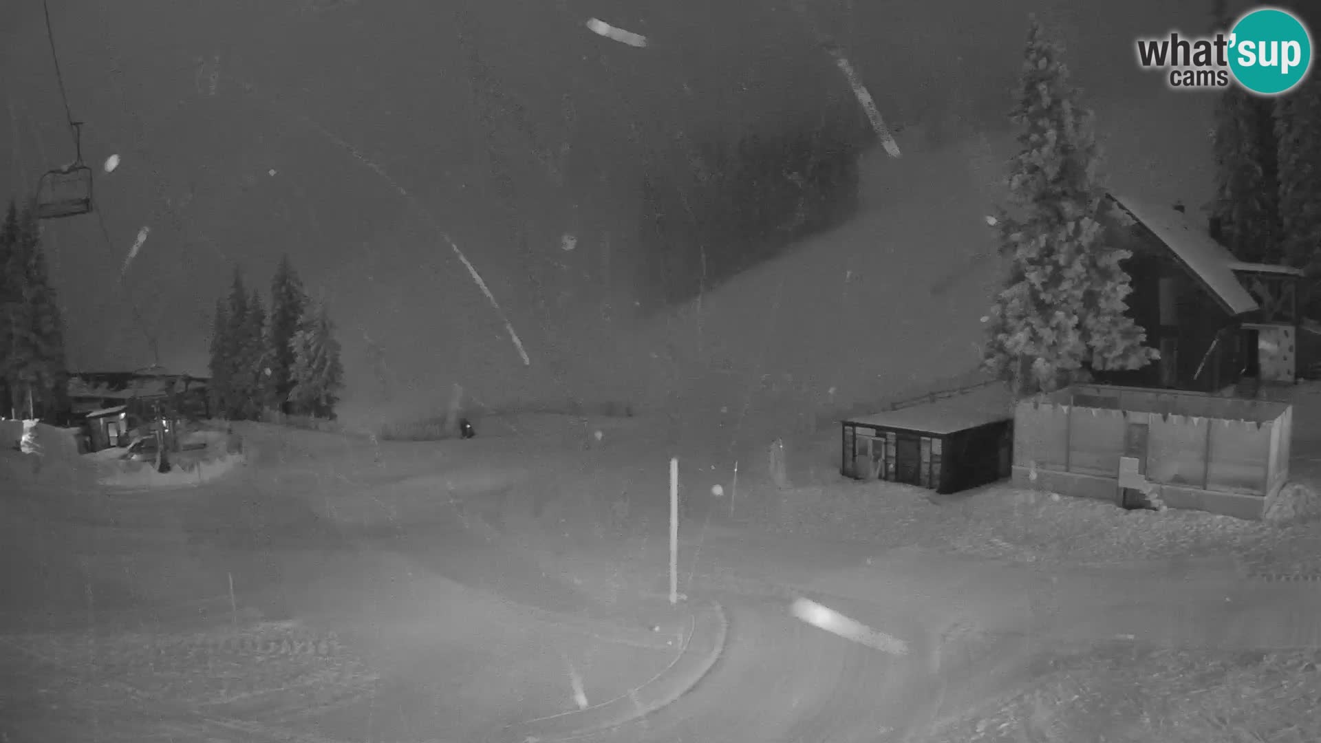 GOLTE Ski resort live webcam – view to Medvedjak – Slovenia