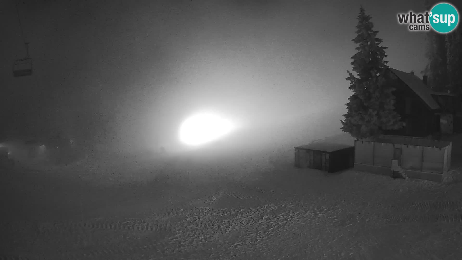 GOLTE Ski resort live webcam – view to Medvedjak – Slovenia