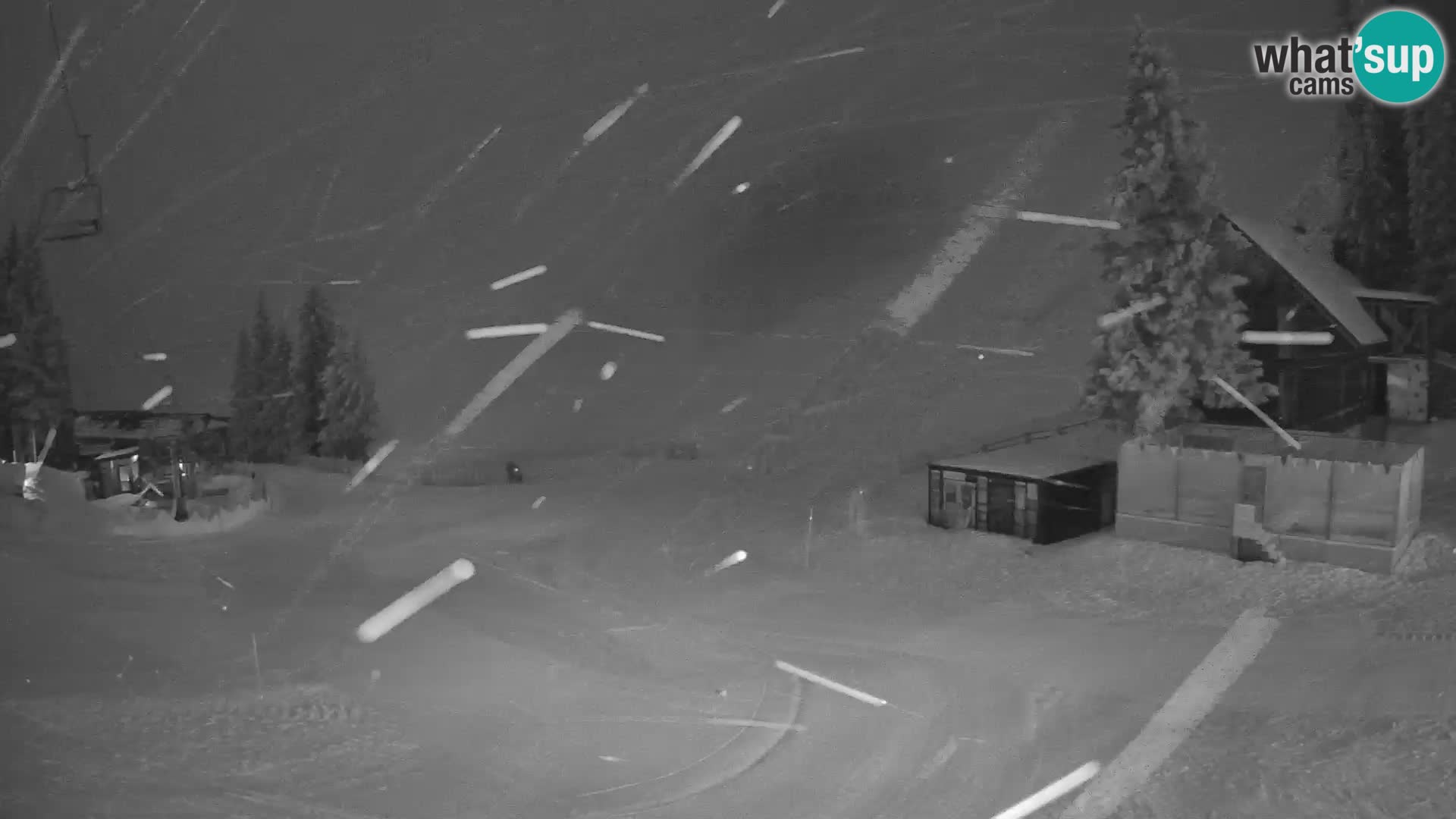 Webcam en direct de la station de ski de GOLTE – vue sur Medvedjak – Slovénie