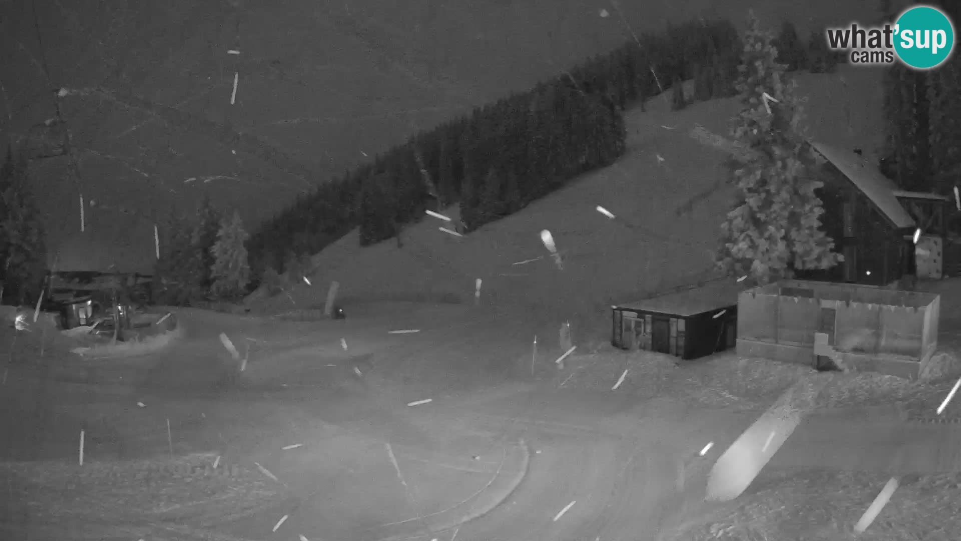 GOLTE Ski resort live webcam – view to Medvedjak – Slovenia