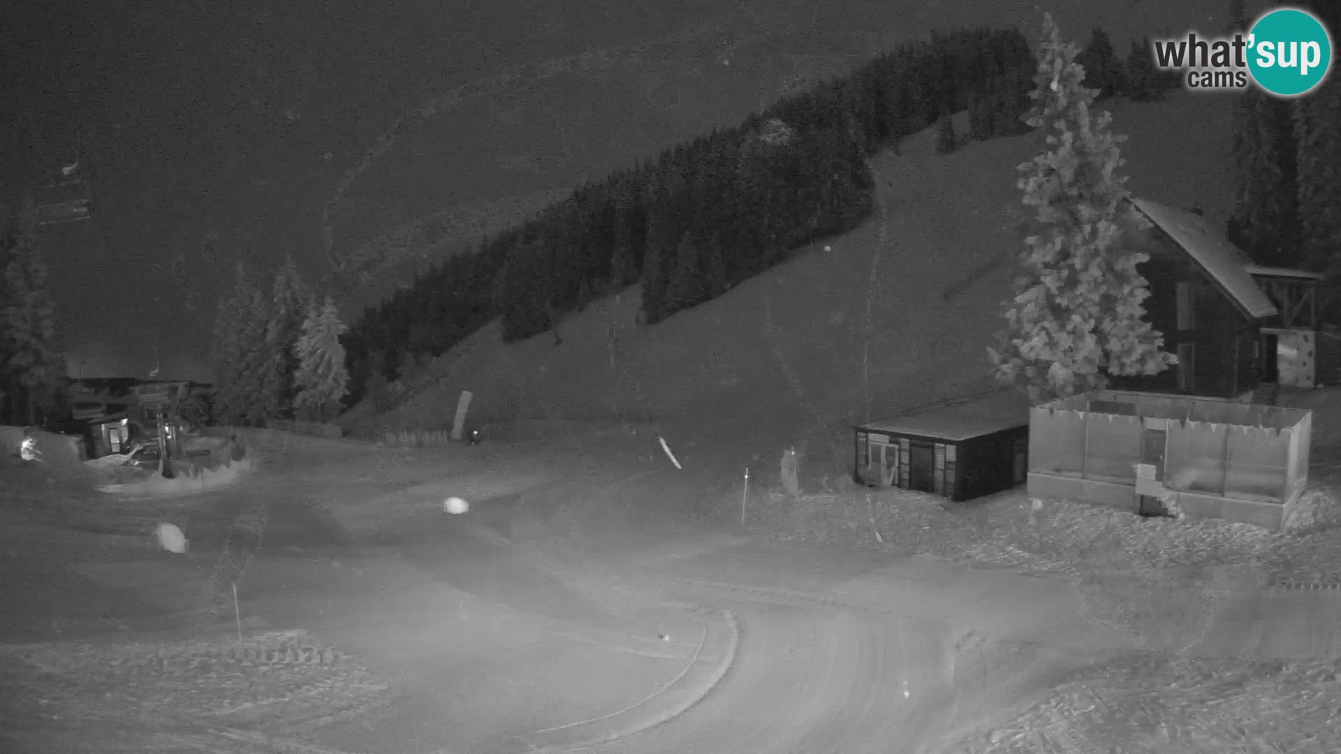 Cámara web en vivo de la estación de esquí GOLTE – vista a Medvedjak – Eslovenia