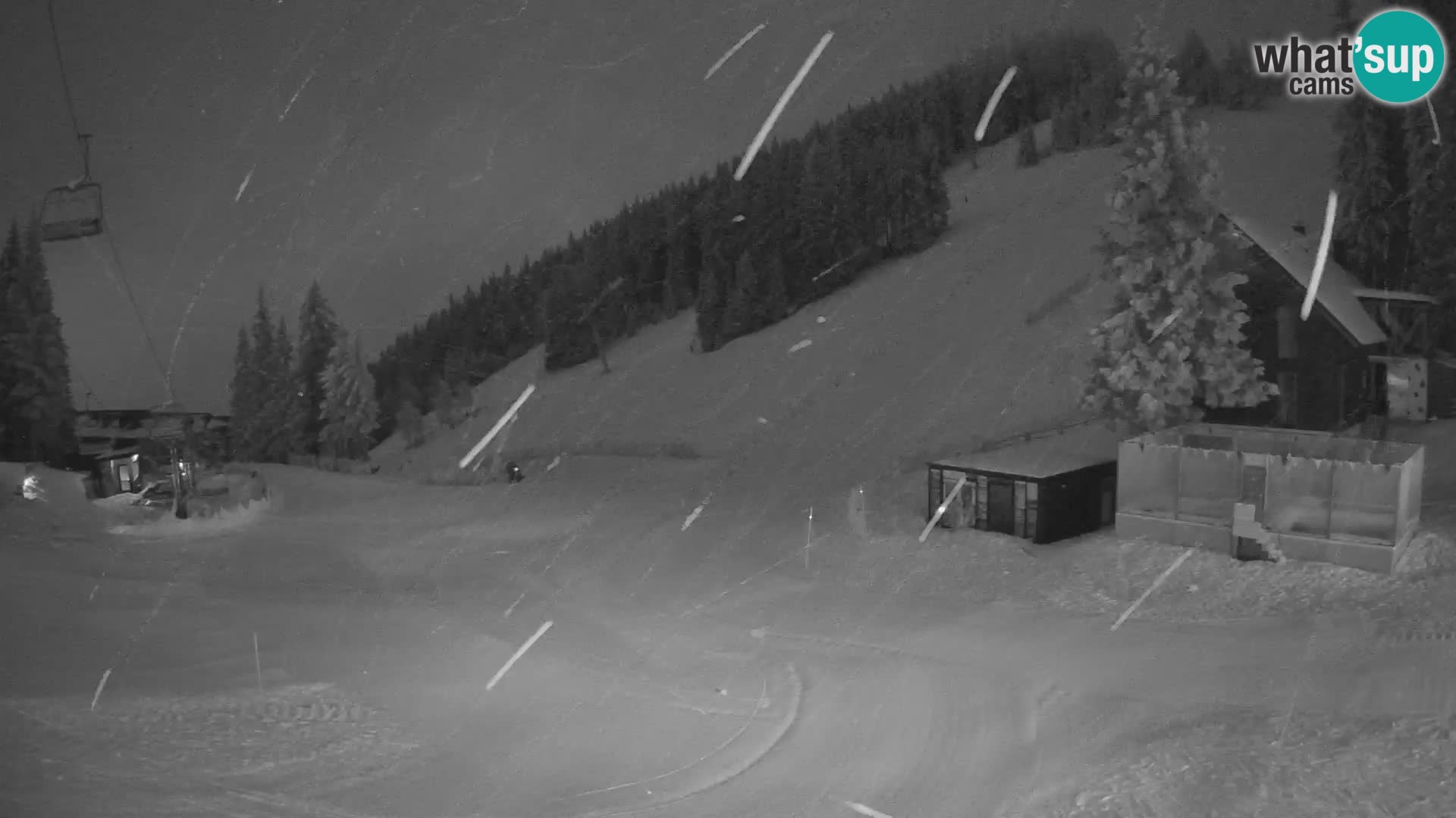 GOLTE Ski resort live webcam – view to Medvedjak – Slovenia
