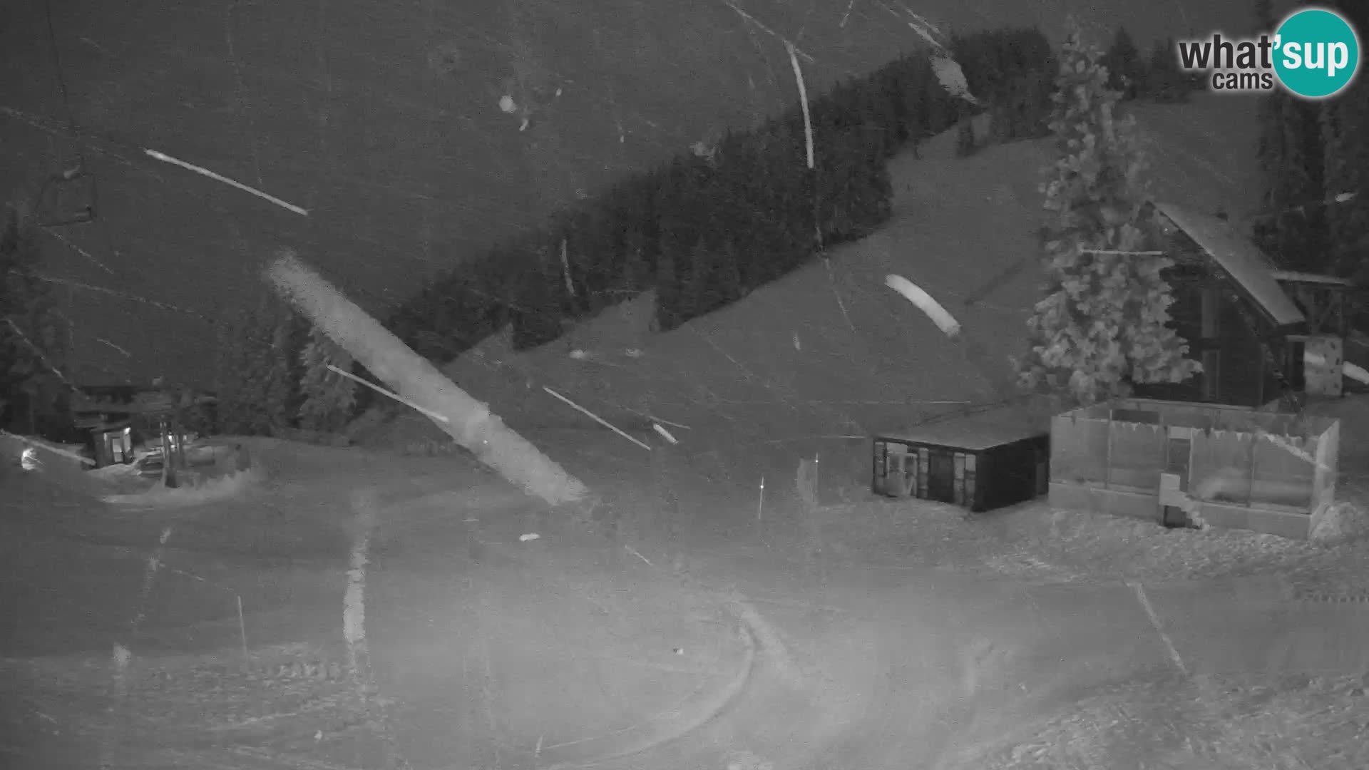 GOLTE Ski resort live webcam – view to Medvedjak – Slovenia