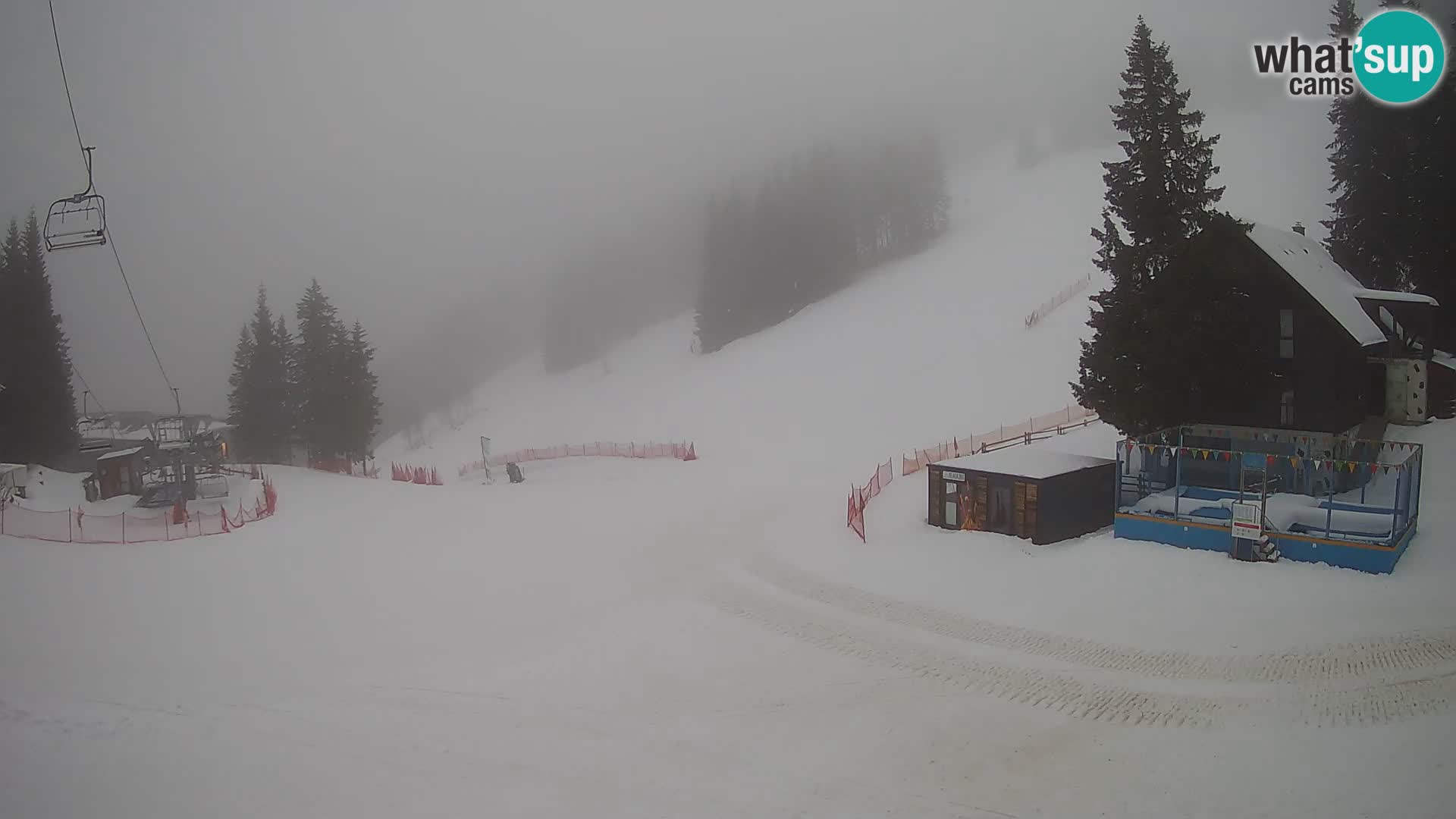 GOLTE Skigebiet webcam – Schöne Aussicht auf Medvedjak – Slowenien