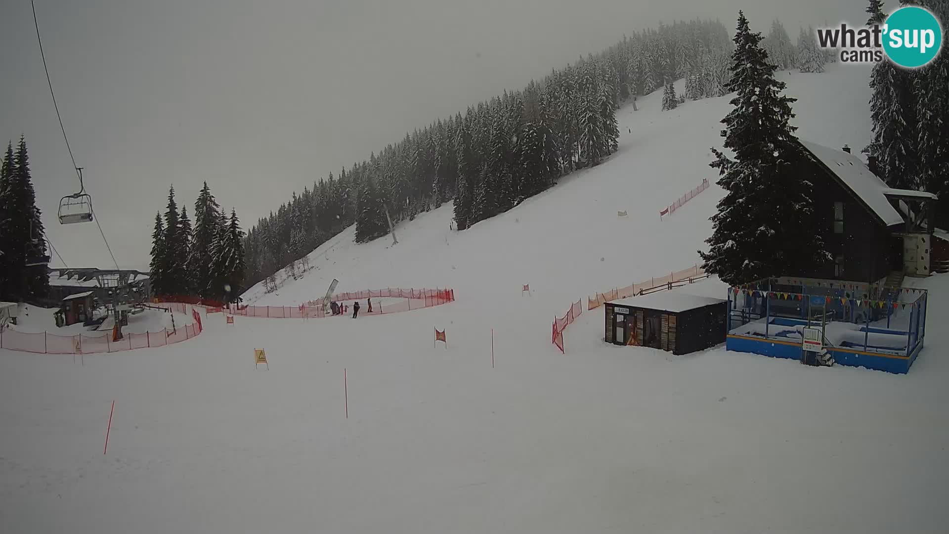 GOLTE stazione sciistica webcam – vista Medvedjak – Slovenia