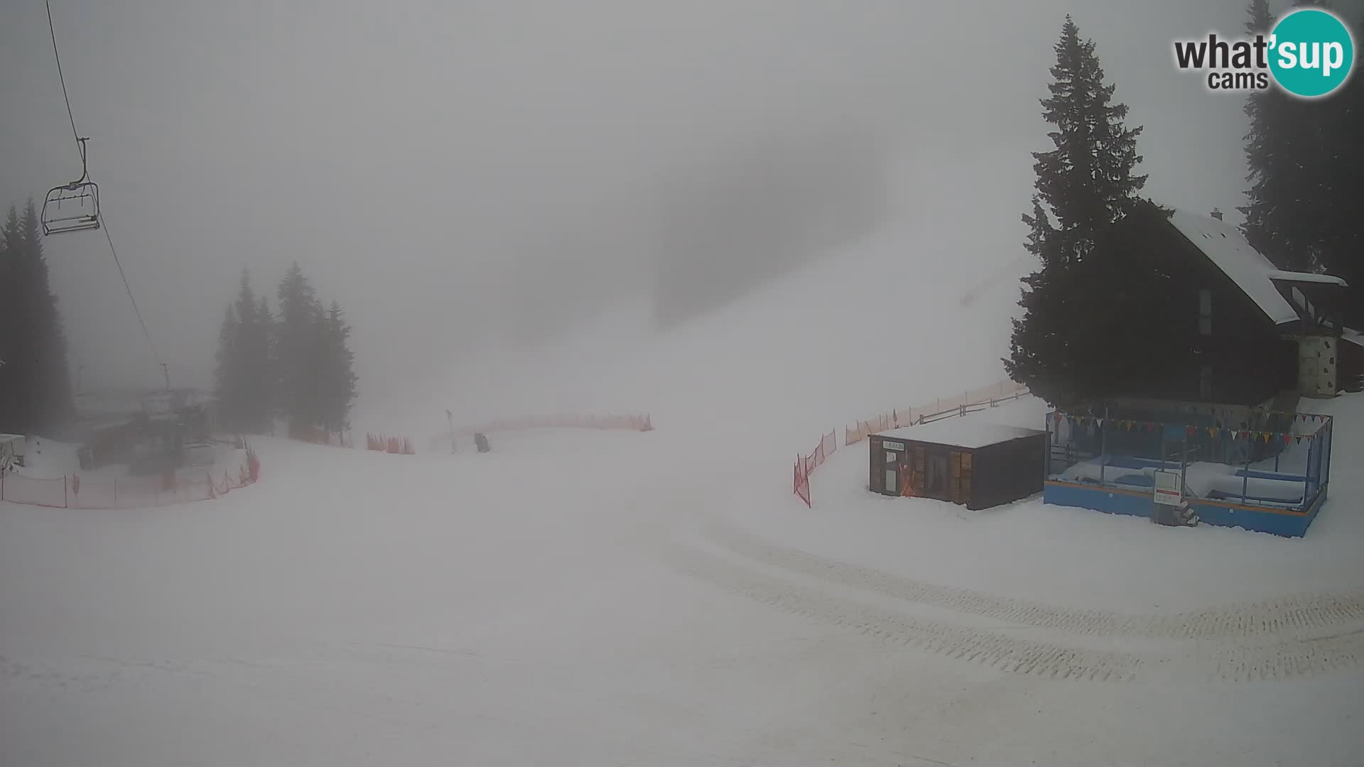 Webcam en direct de la station de ski de GOLTE – vue sur Medvedjak – Slovénie