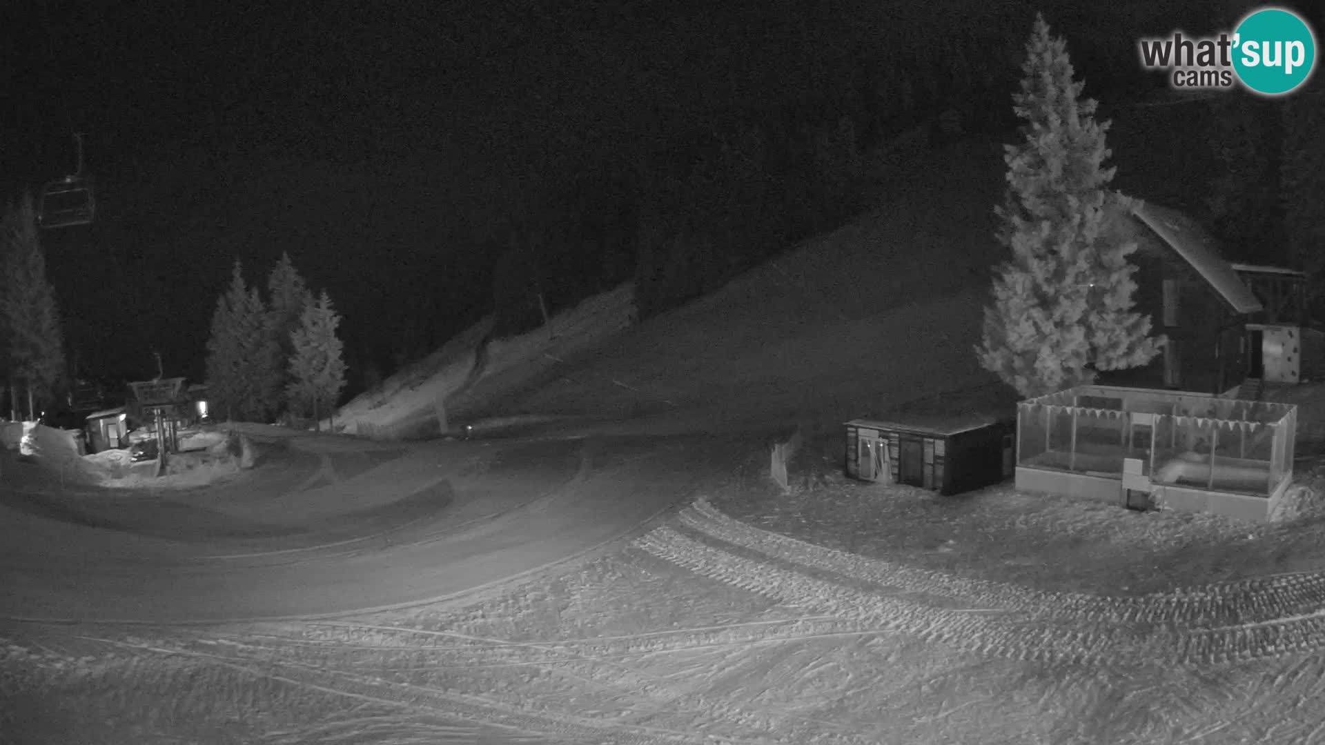 GOLTE Skigebiet webcam – Schöne Aussicht auf Medvedjak – Slowenien