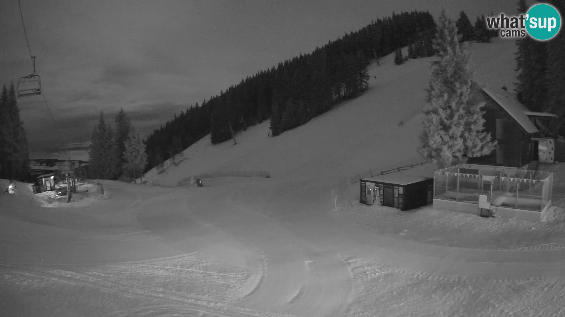 Webcam en direct de la station de ski de GOLTE – vue sur Medvedjak – Slovénie