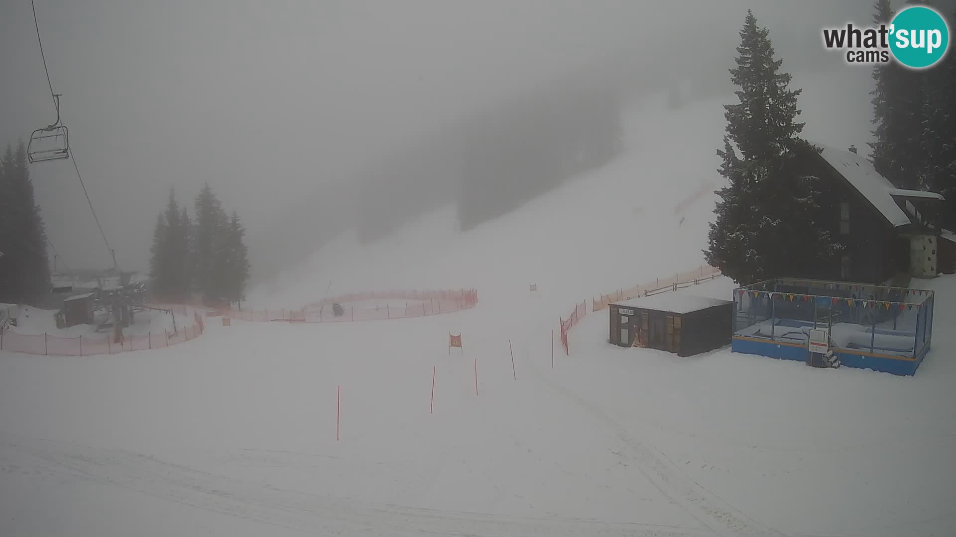 GOLTE Skigebiet webcam – Schöne Aussicht auf Medvedjak – Slowenien