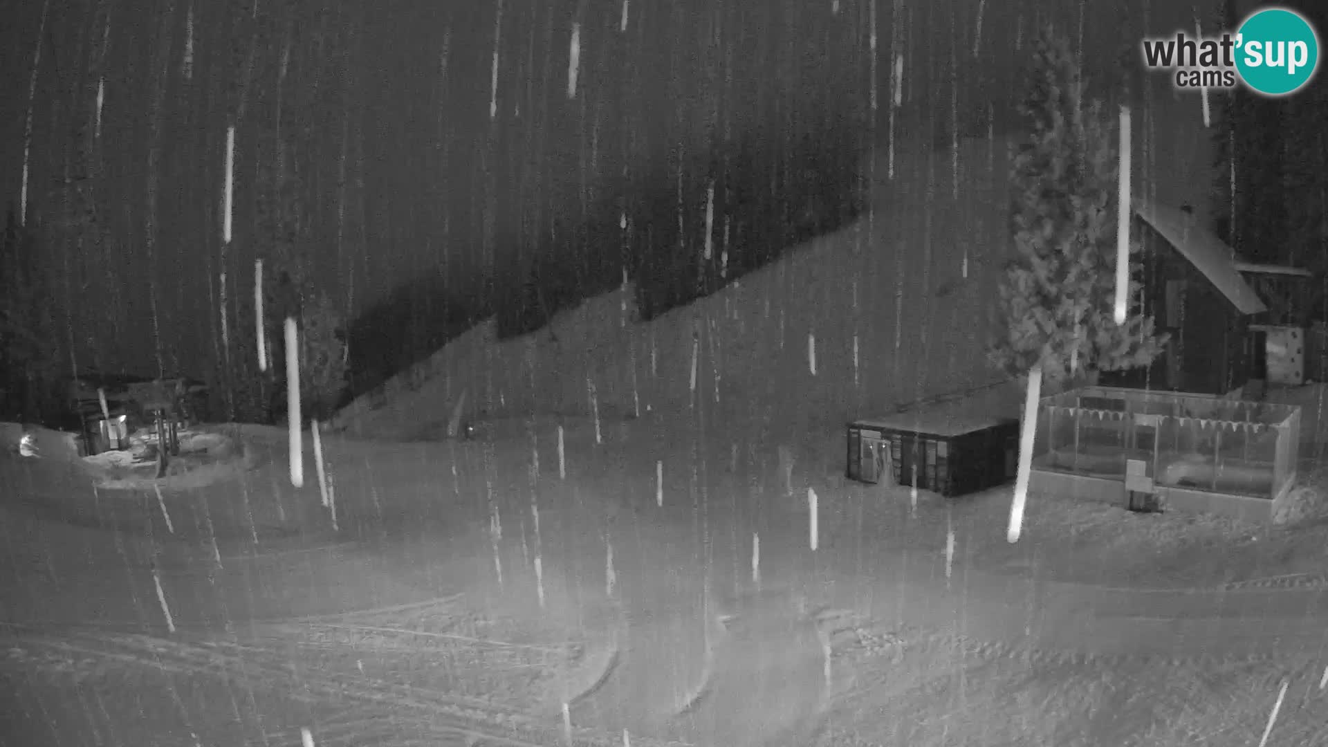 GOLTE Ski resort live webcam – view to Medvedjak – Slovenia