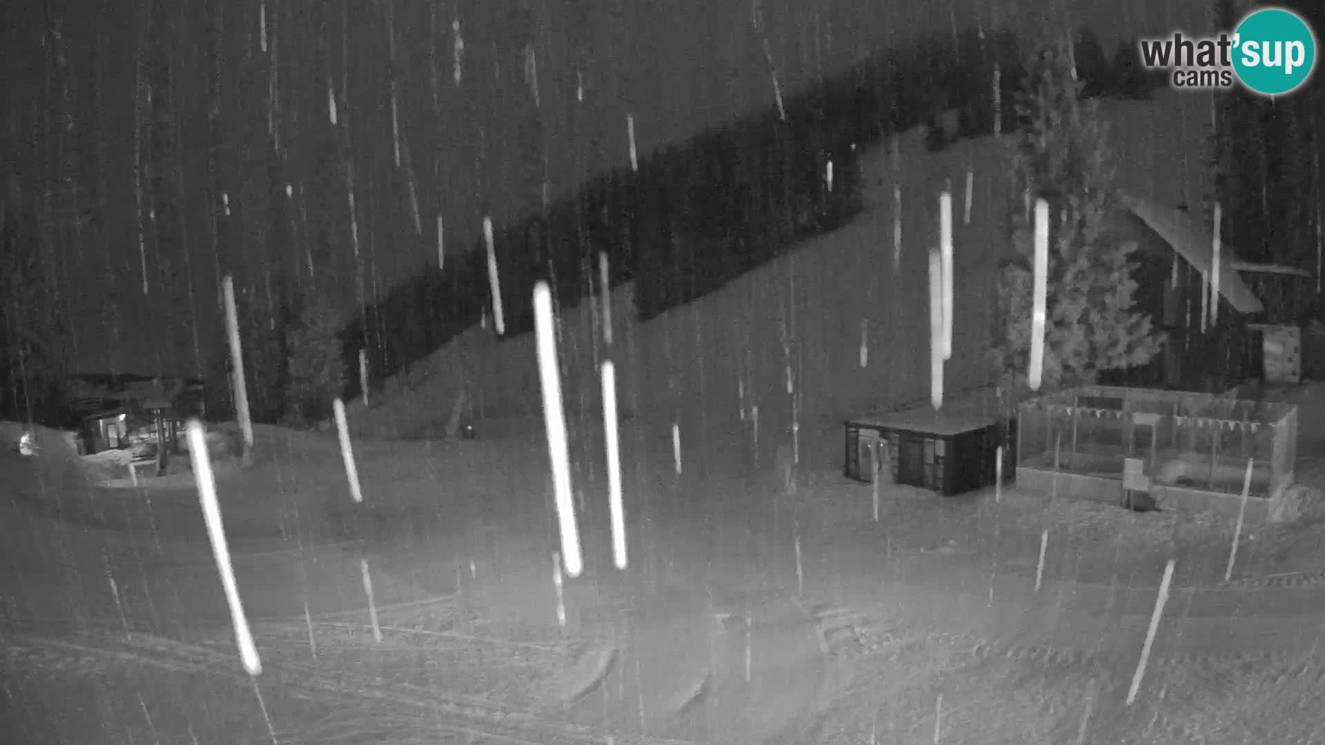 Cámara web en vivo de la estación de esquí GOLTE – vista a Medvedjak – Eslovenia