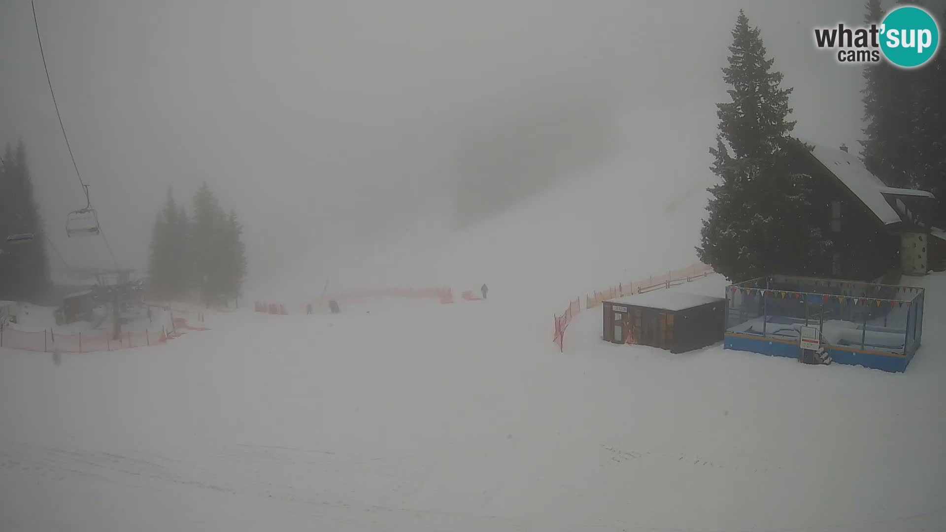 GOLTE skijalište web kamera – pogled na Medvedjak – Slovenija