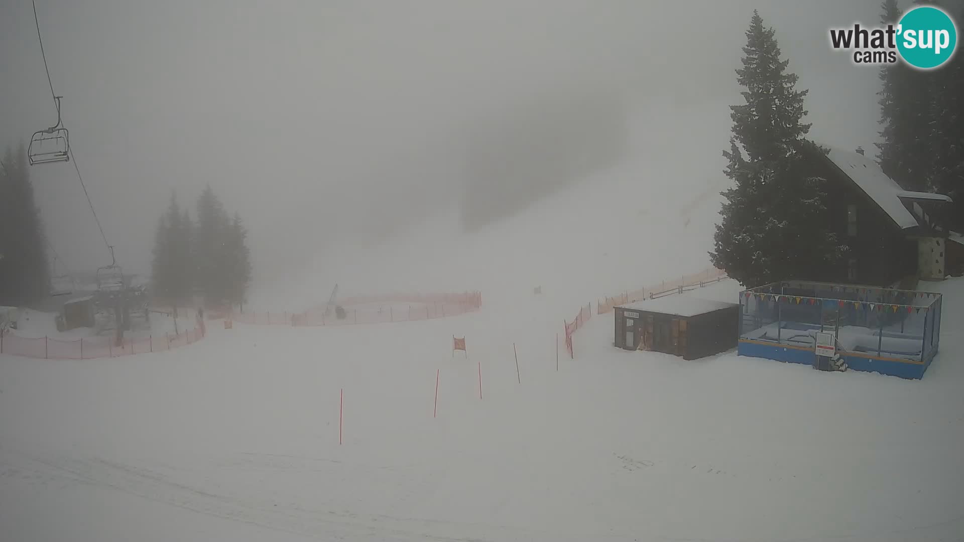 GOLTE Skigebiet webcam – Schöne Aussicht auf Medvedjak – Slowenien