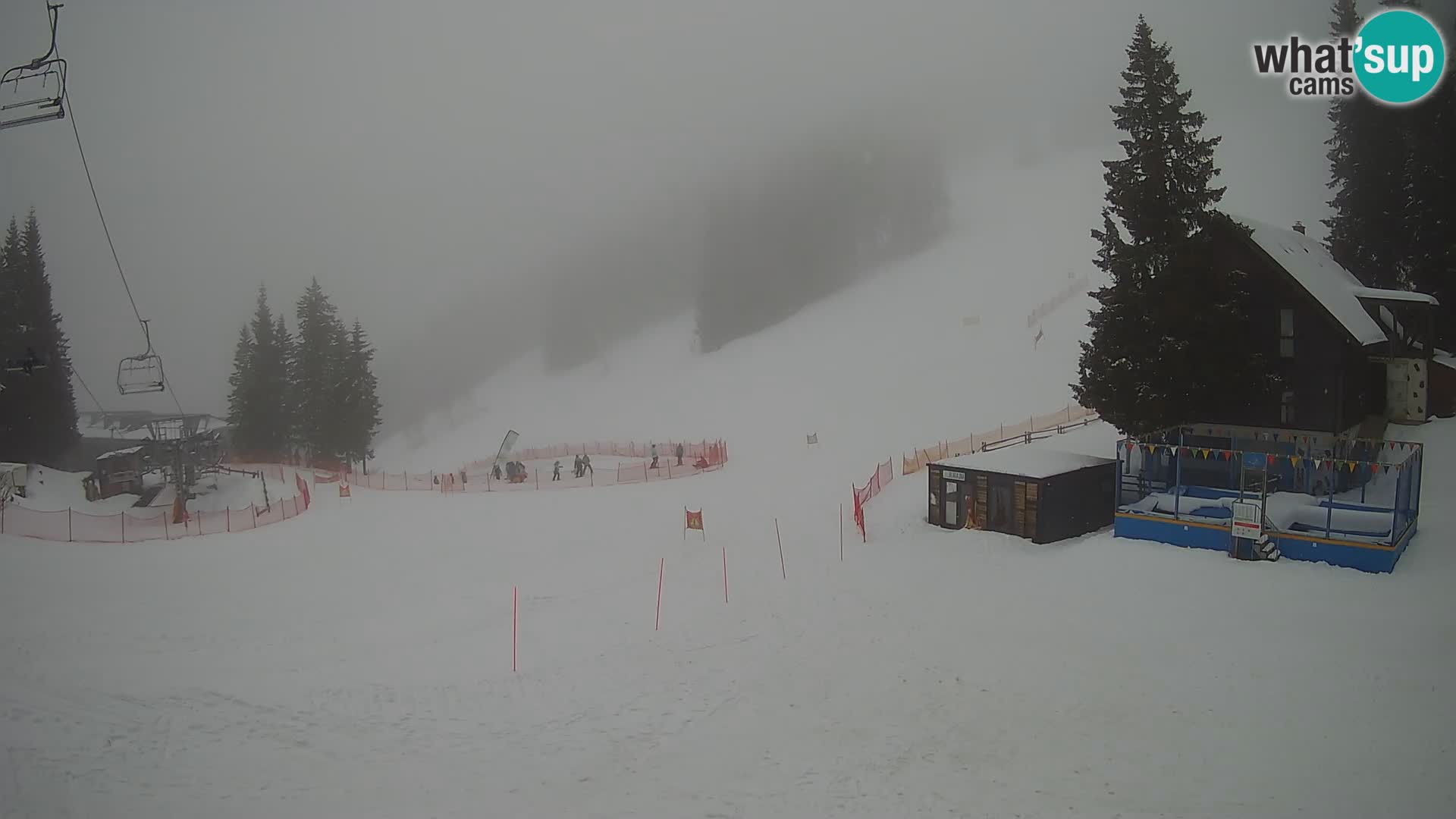 GOLTE Skigebiet webcam – Schöne Aussicht auf Medvedjak – Slowenien