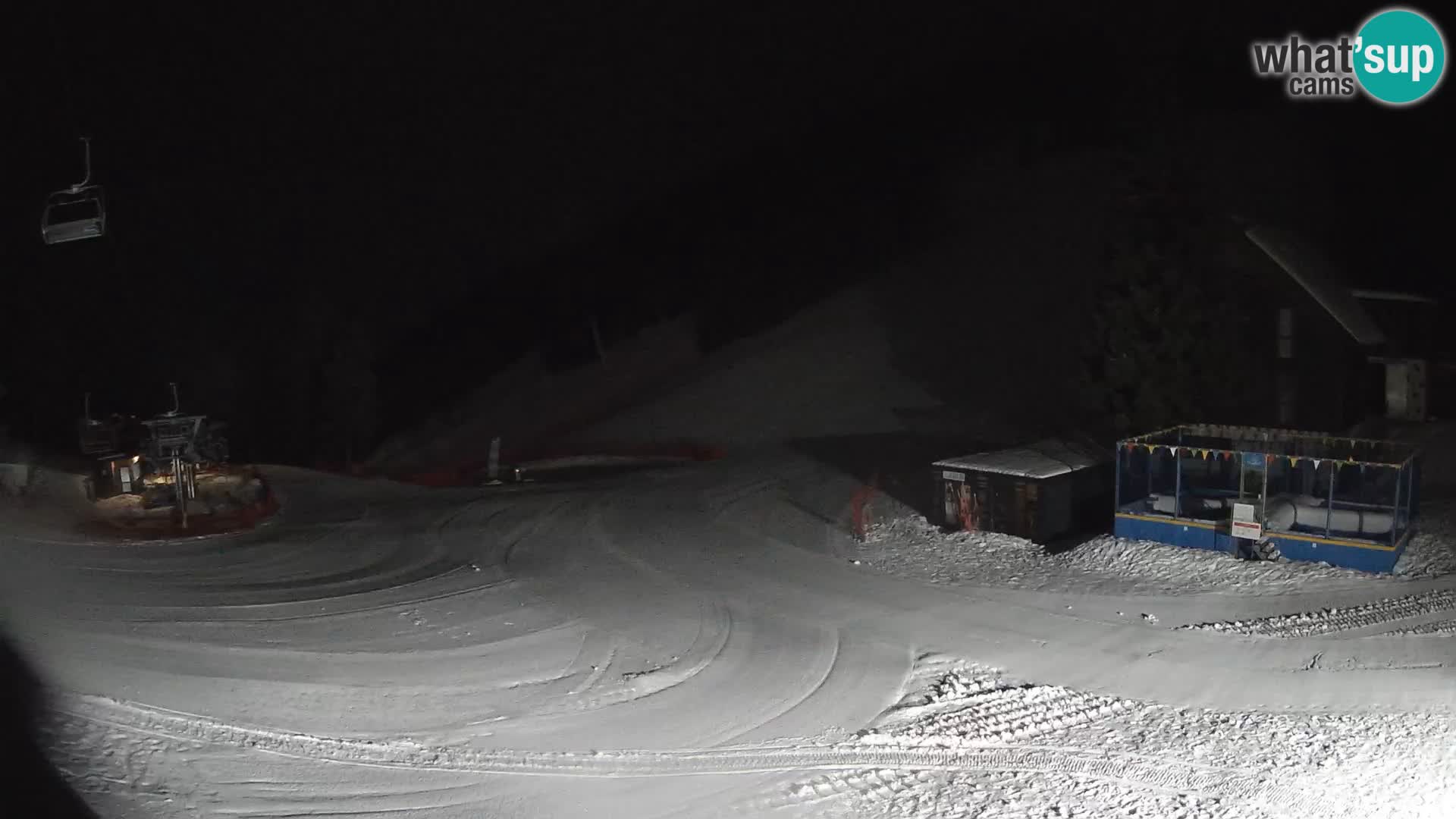 GOLTE skijalište web kamera – pogled na Medvedjak – Slovenija