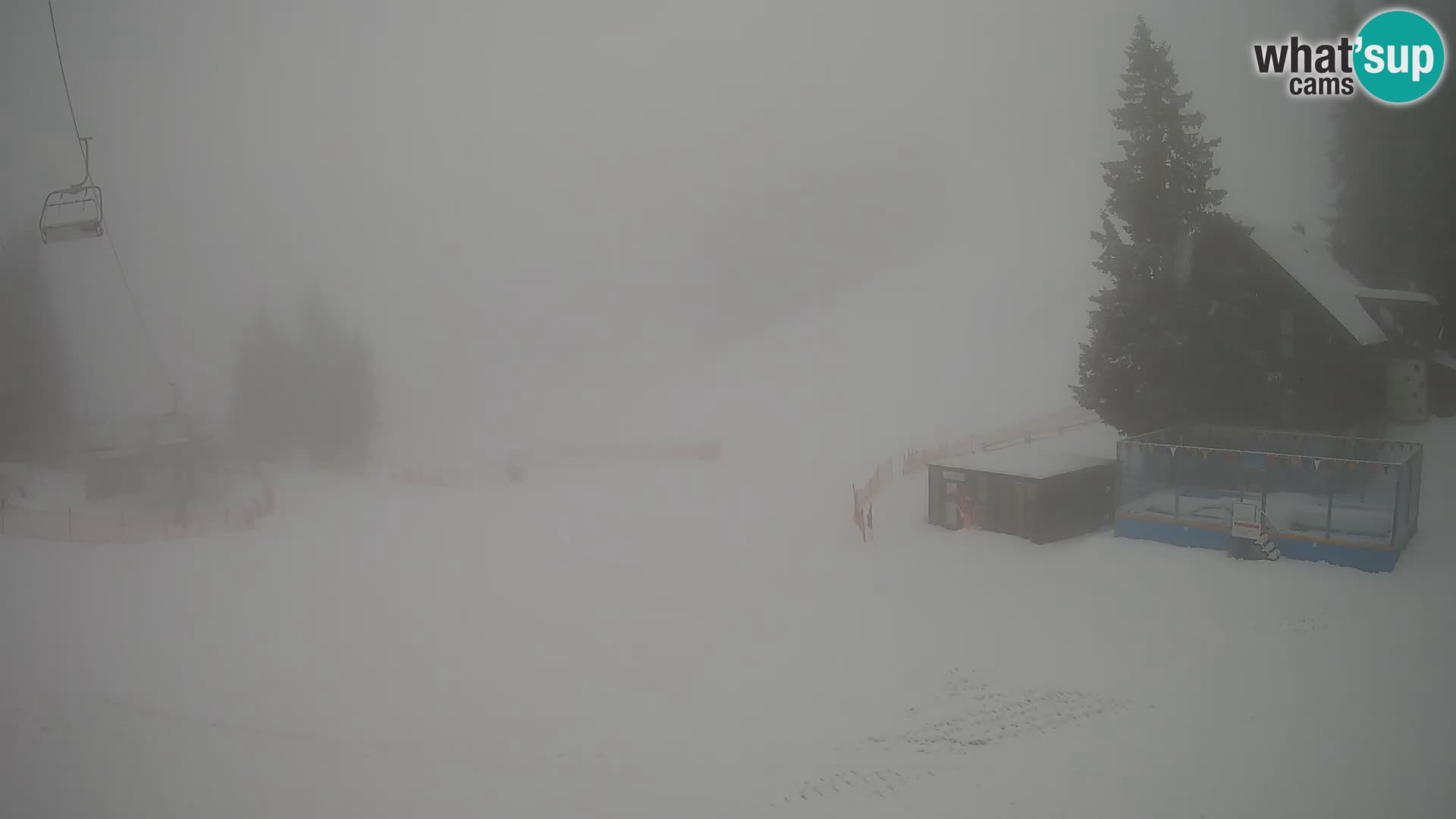 Webcam en direct de la station de ski de GOLTE – vue sur Medvedjak – Slovénie