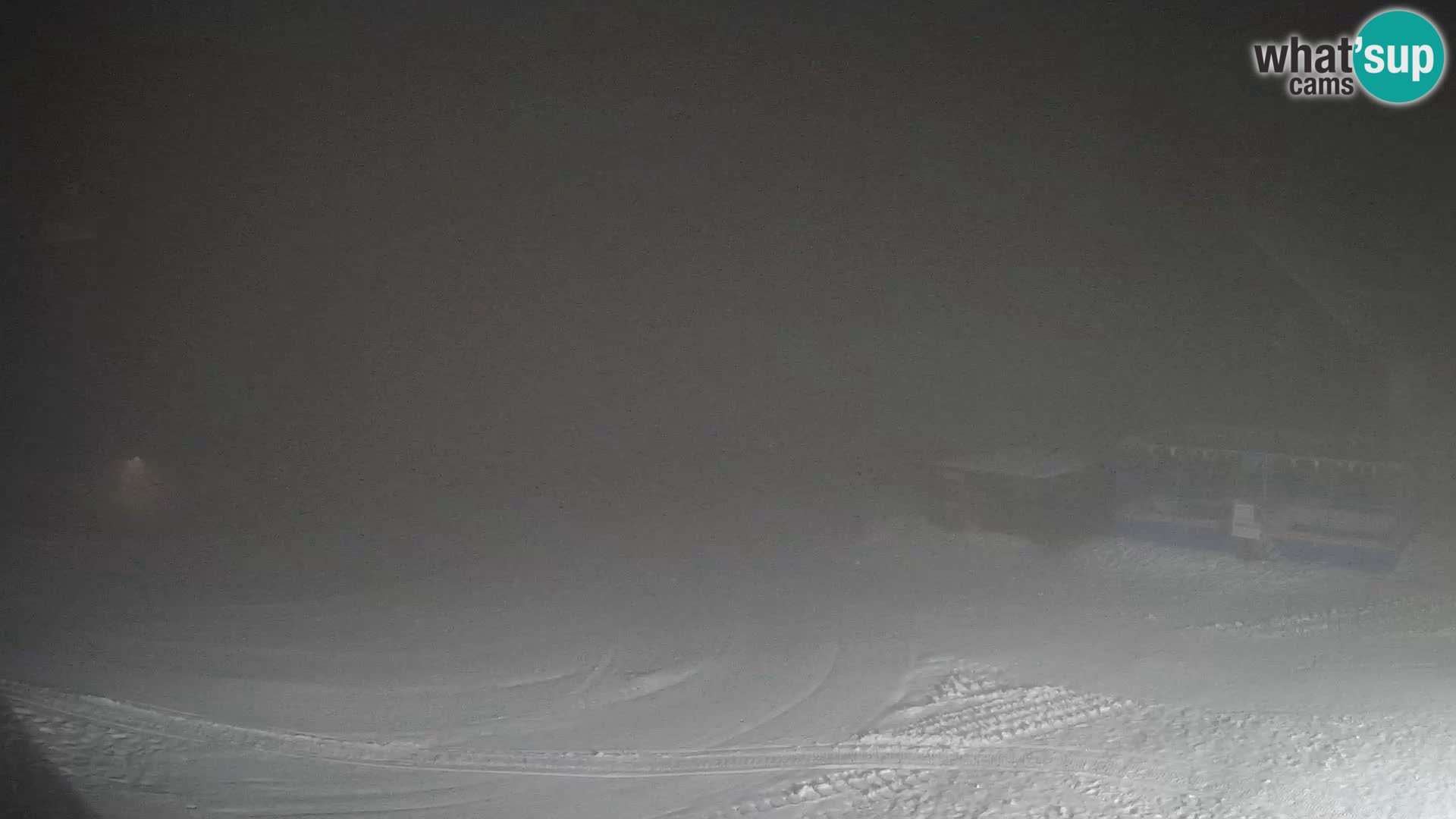 Spletna kamera smučišča GOLTE v živo – pogled na Medvedjak