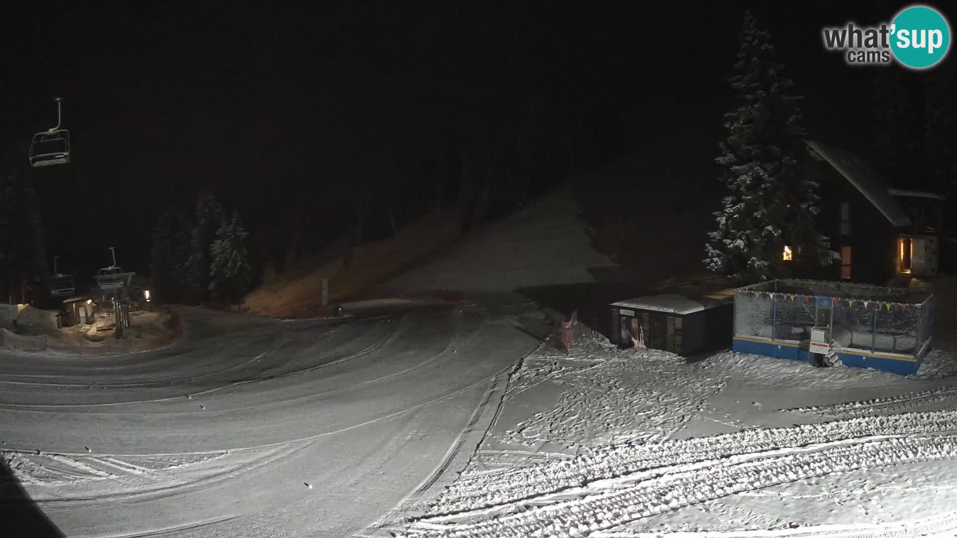 GOLTE Skigebiet webcam – Schöne Aussicht auf Medvedjak – Slowenien