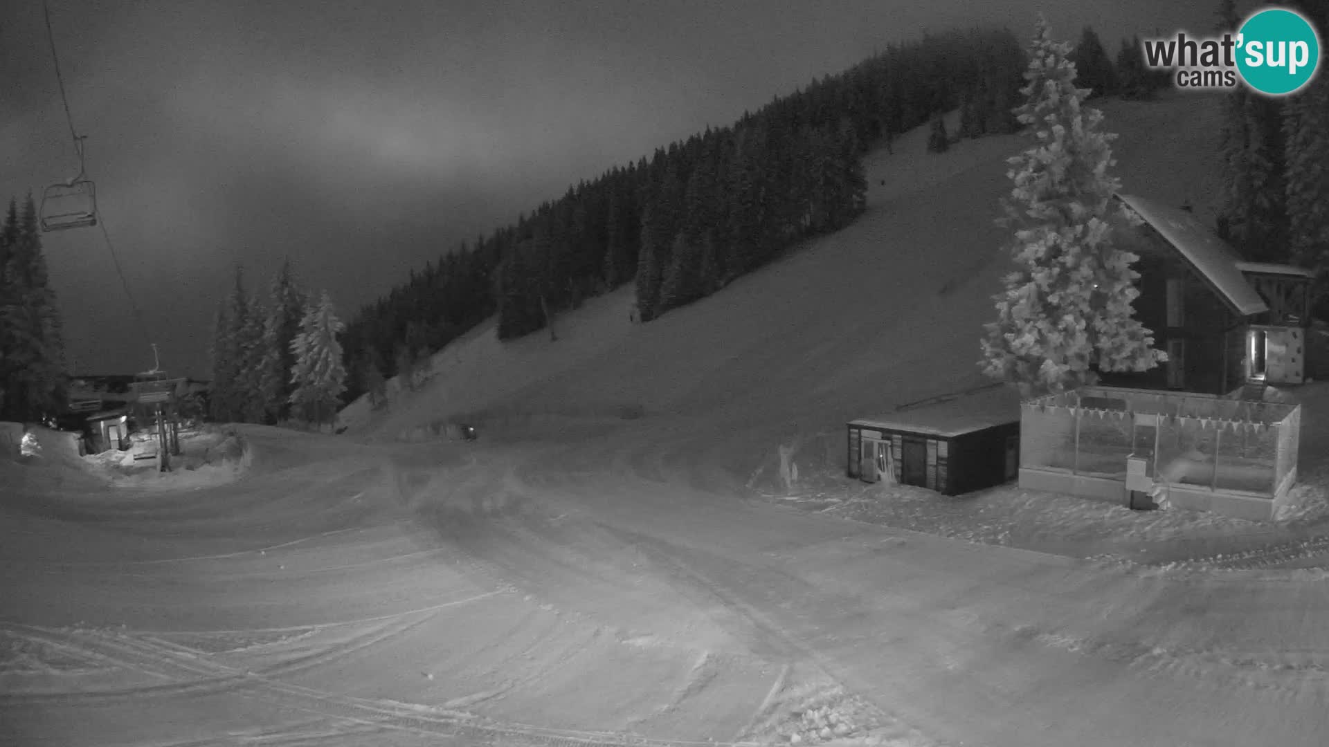 GOLTE Skigebiet webcam – Schöne Aussicht auf Medvedjak – Slowenien