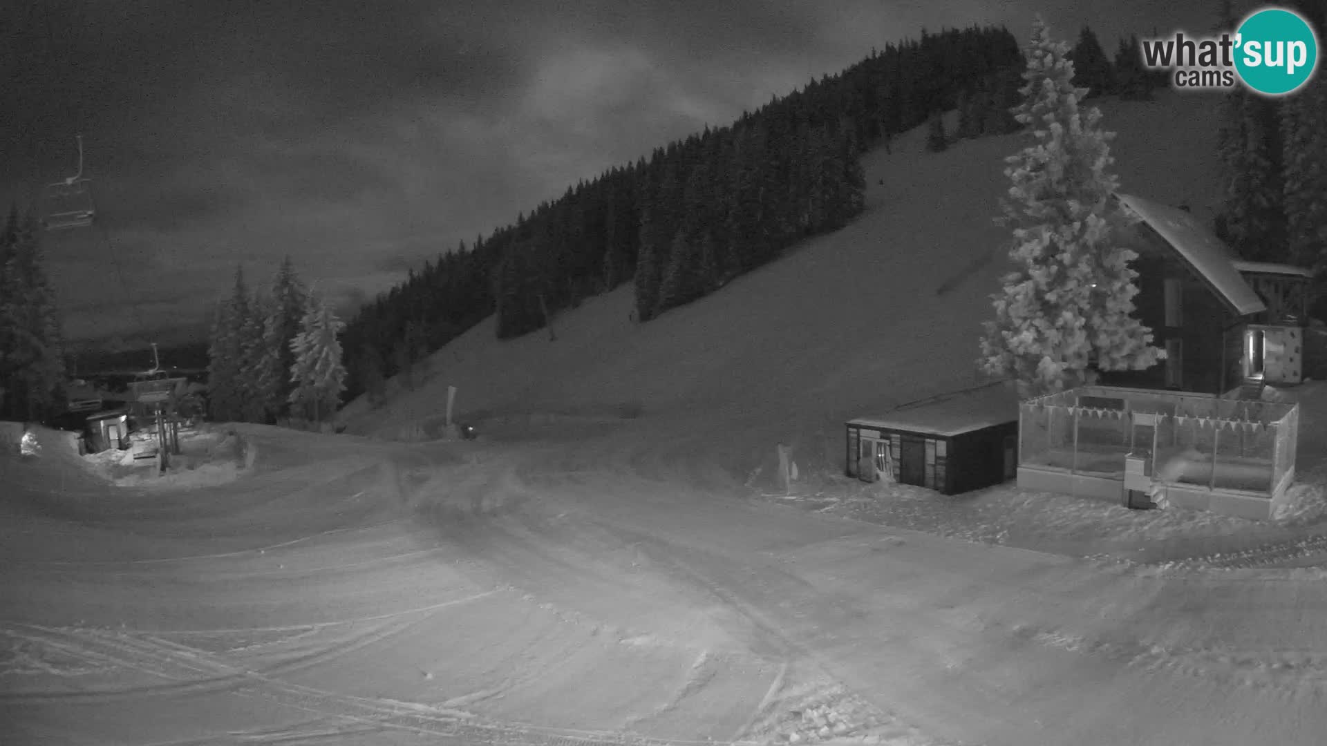 Webcam en direct de la station de ski de GOLTE – vue sur Medvedjak – Slovénie