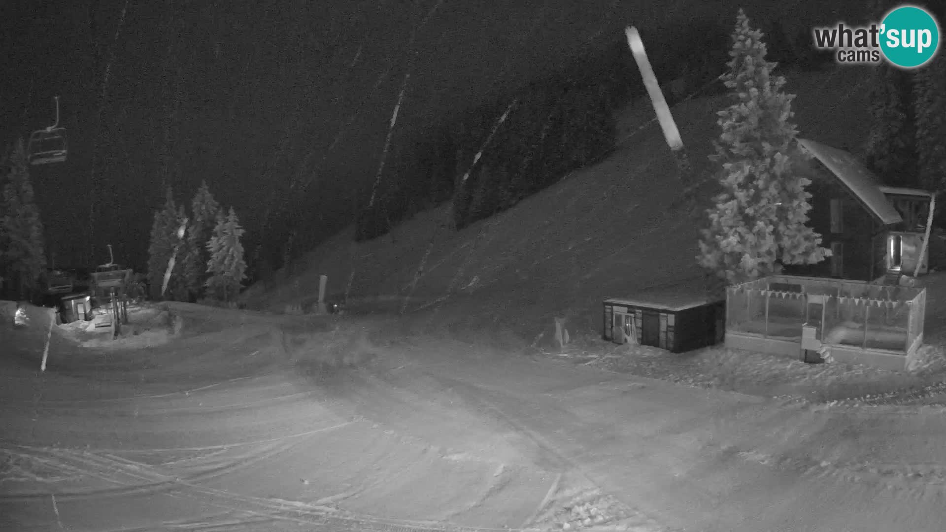 GOLTE Ski resort live webcam – view to Medvedjak – Slovenia