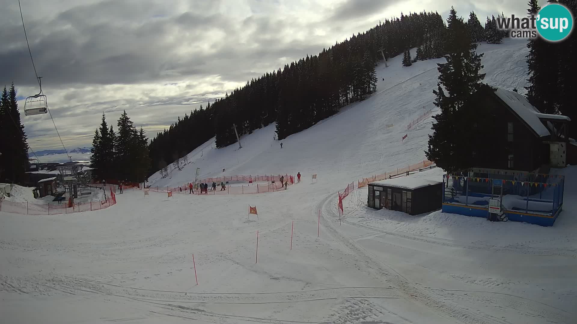 GOLTE stazione sciistica webcam – vista Medvedjak – Slovenia