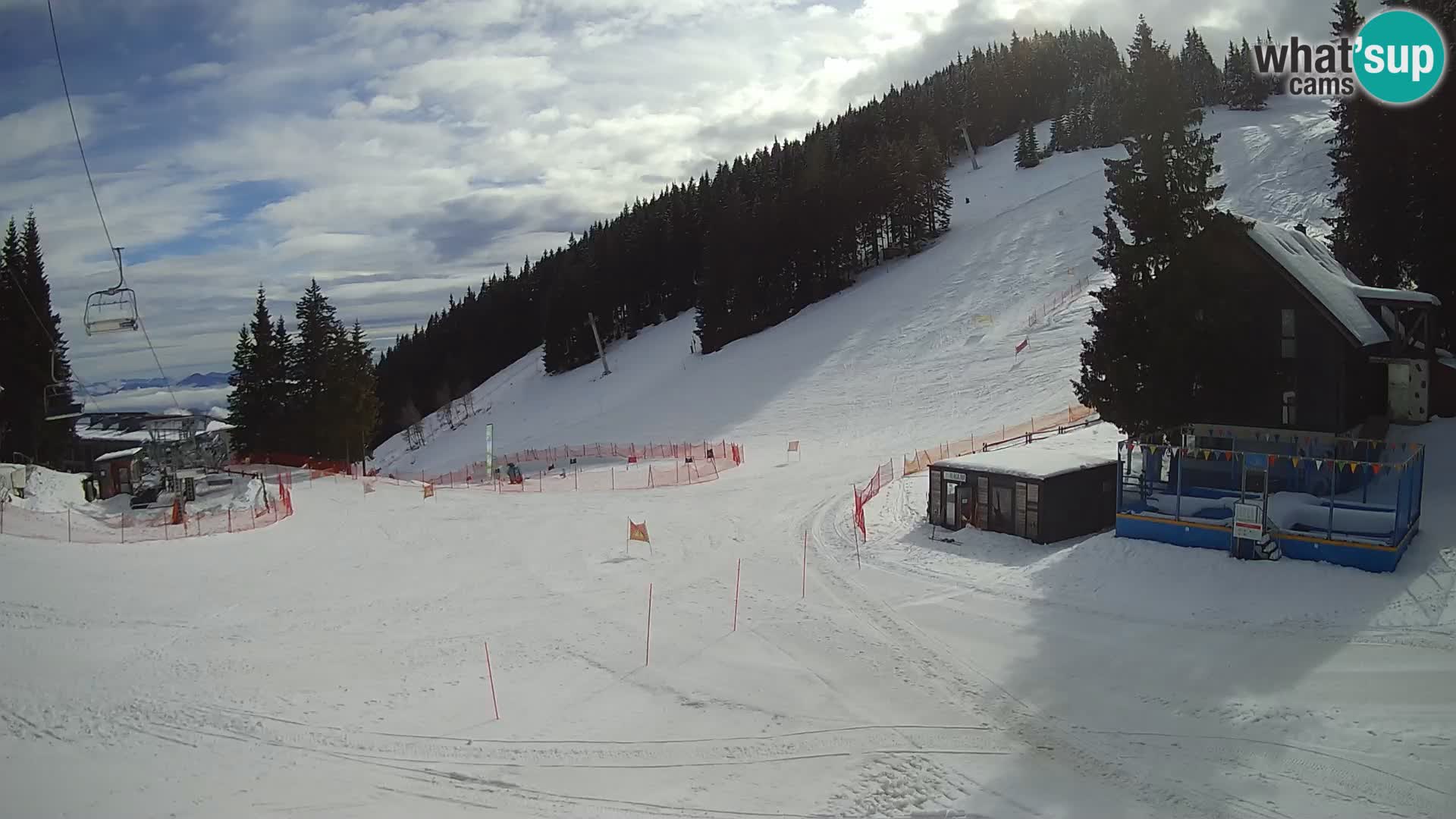 GOLTE Skigebiet webcam – Schöne Aussicht auf Medvedjak – Slowenien