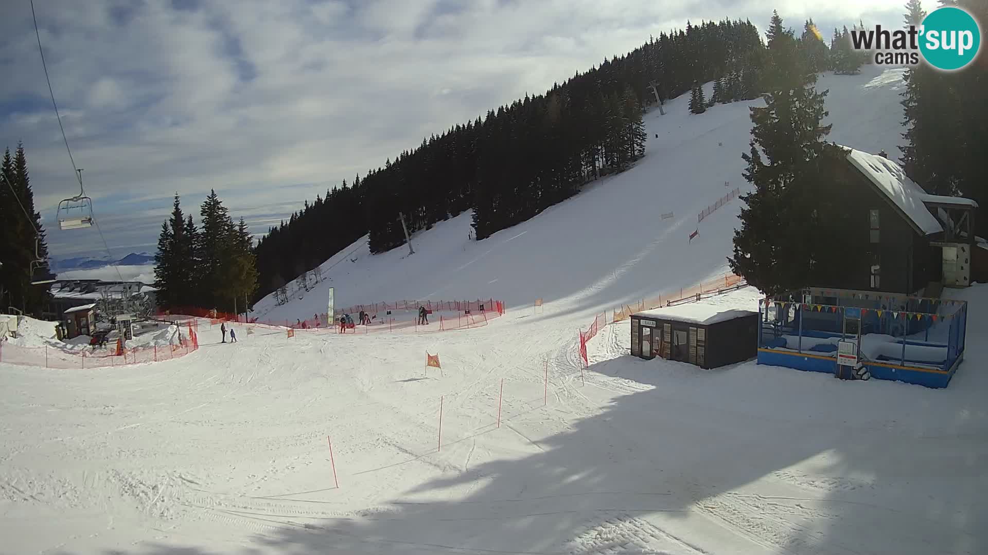 GOLTE Skigebiet webcam – Schöne Aussicht auf Medvedjak – Slowenien