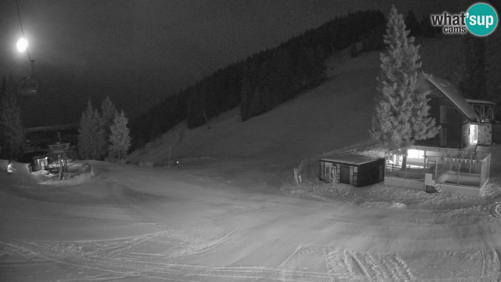 Webcam en direct de la station de ski de GOLTE – vue sur Medvedjak – Slovénie