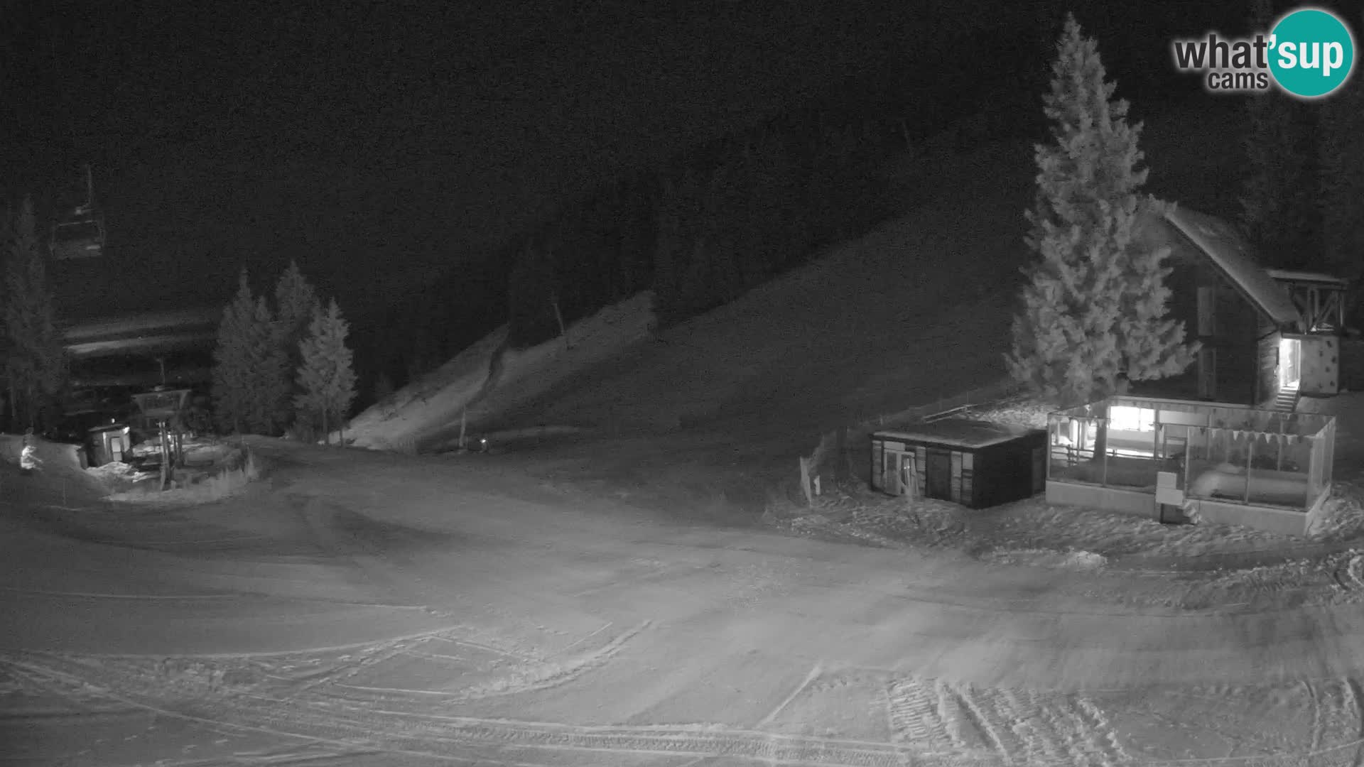 GOLTE skijalište web kamera – pogled na Medvedjak – Slovenija