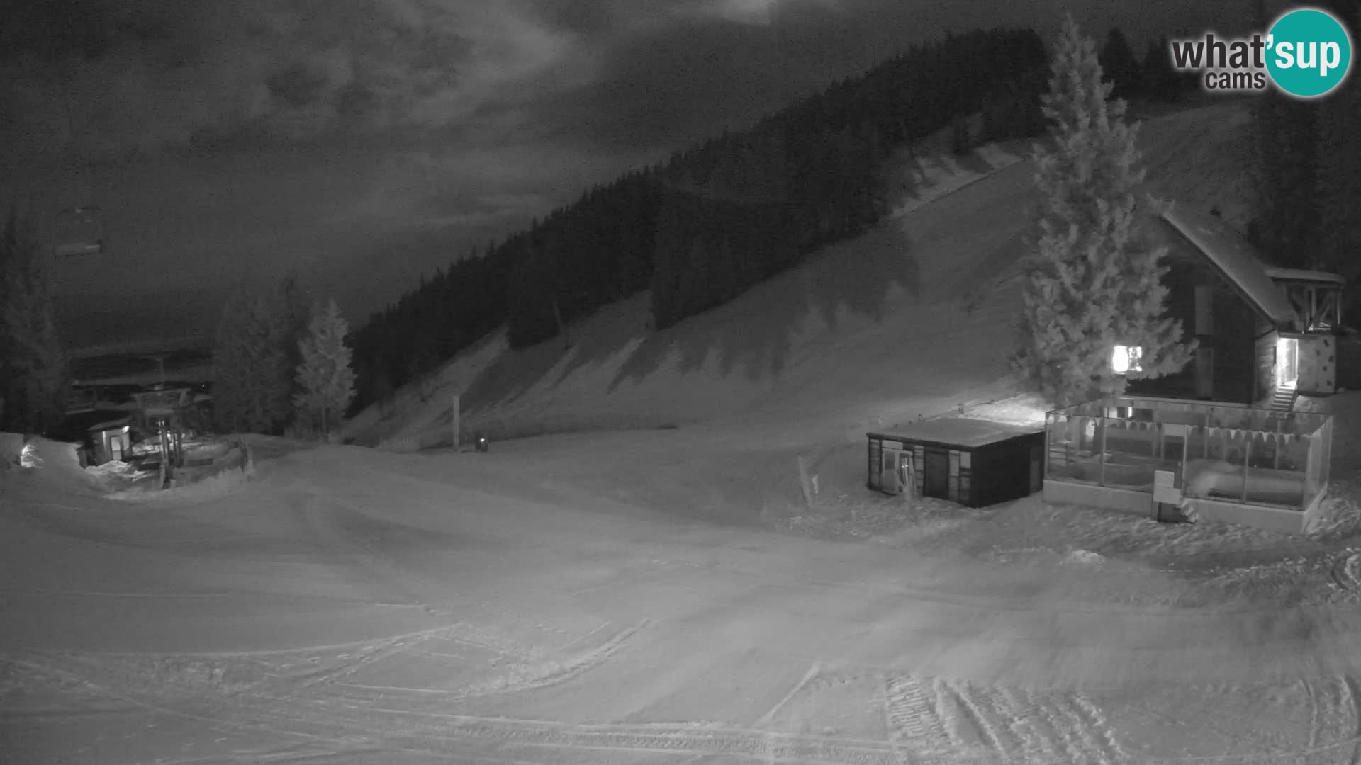 GOLTE skijalište web kamera – pogled na Medvedjak – Slovenija