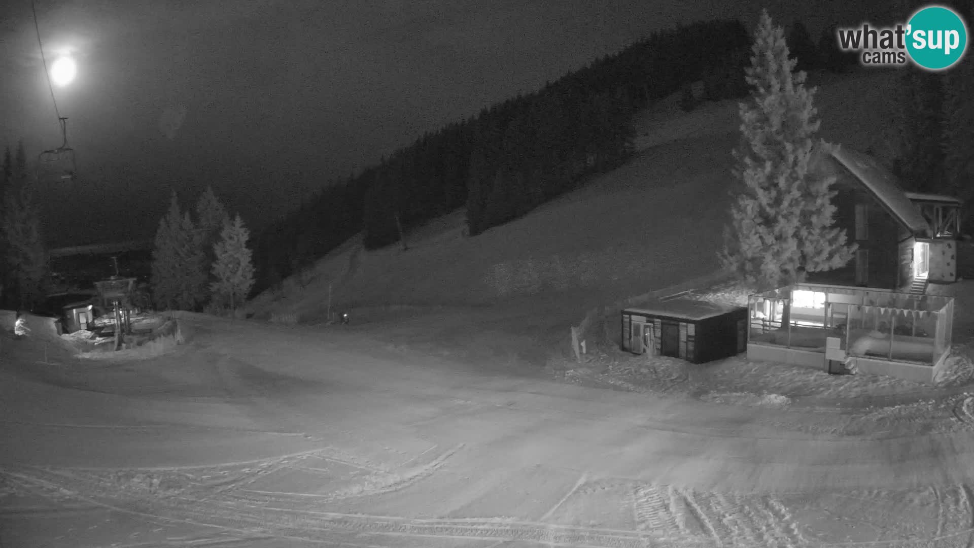 GOLTE skijalište web kamera – pogled na Medvedjak – Slovenija