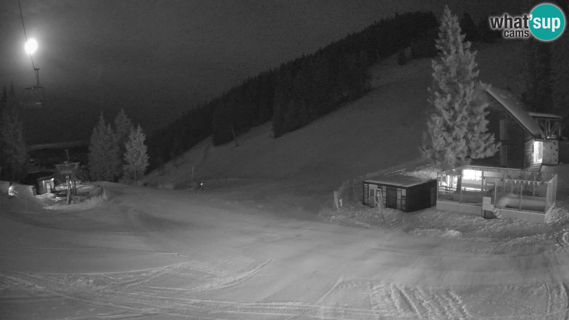 Webcam en direct de la station de ski de GOLTE – vue sur Medvedjak – Slovénie