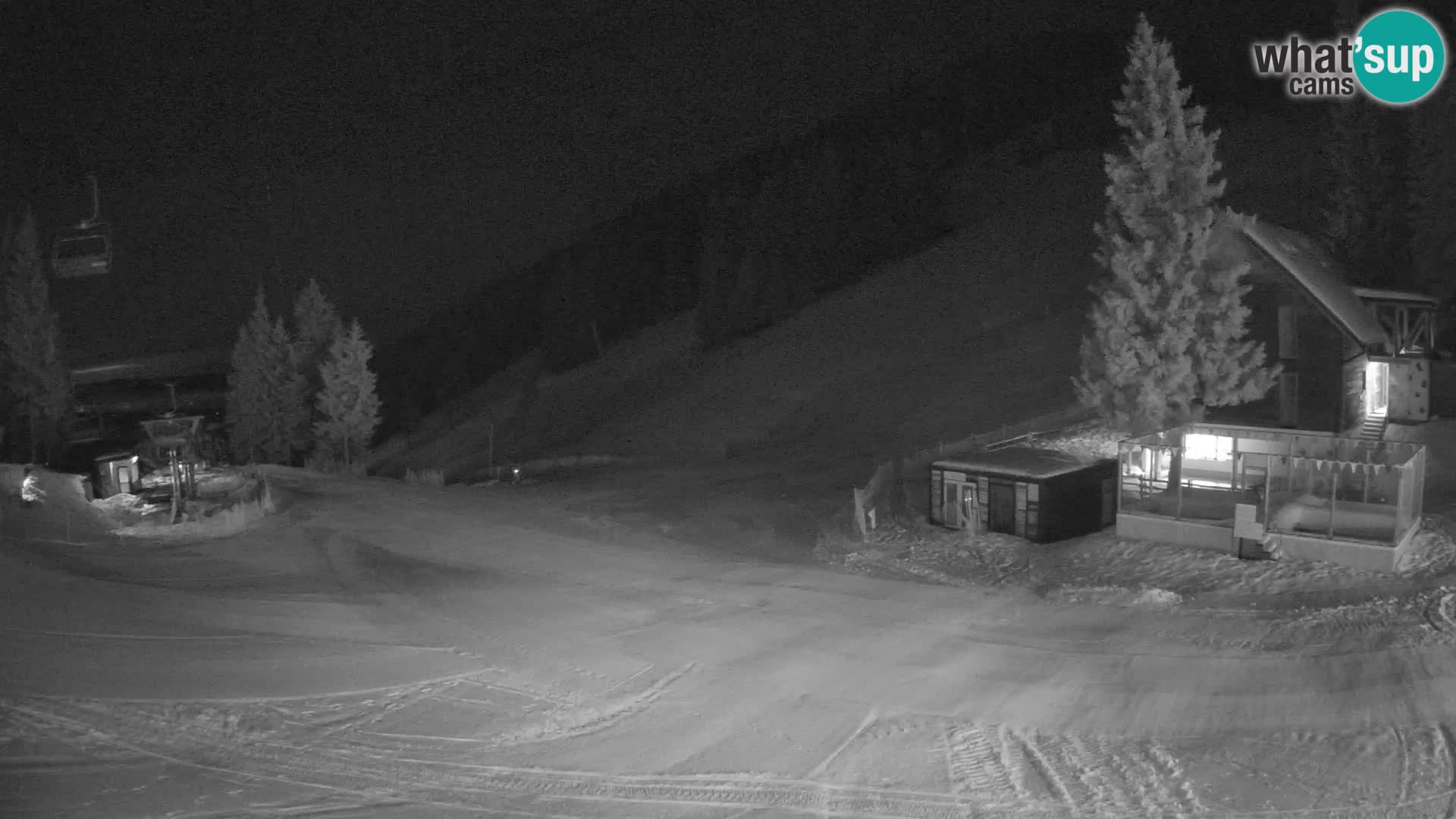 GOLTE skijalište web kamera – pogled na Medvedjak – Slovenija