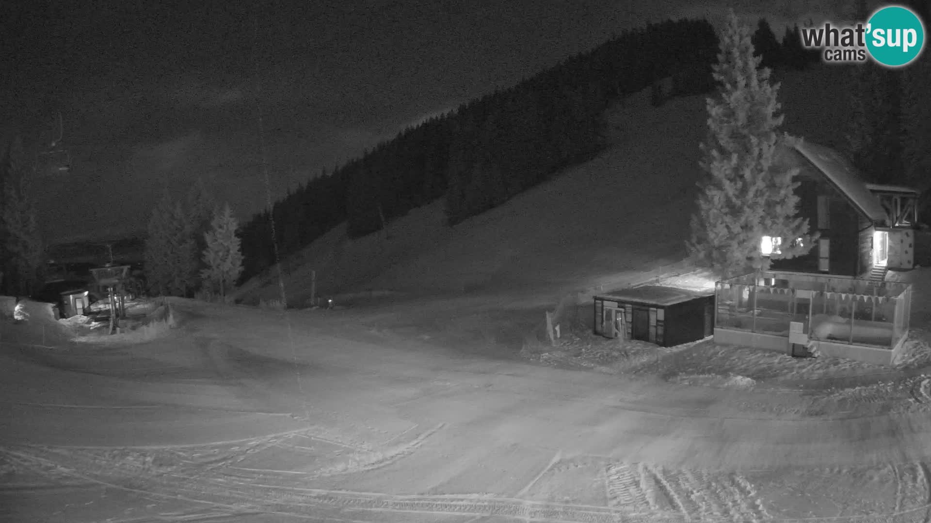 GOLTE skijalište web kamera – pogled na Medvedjak – Slovenija