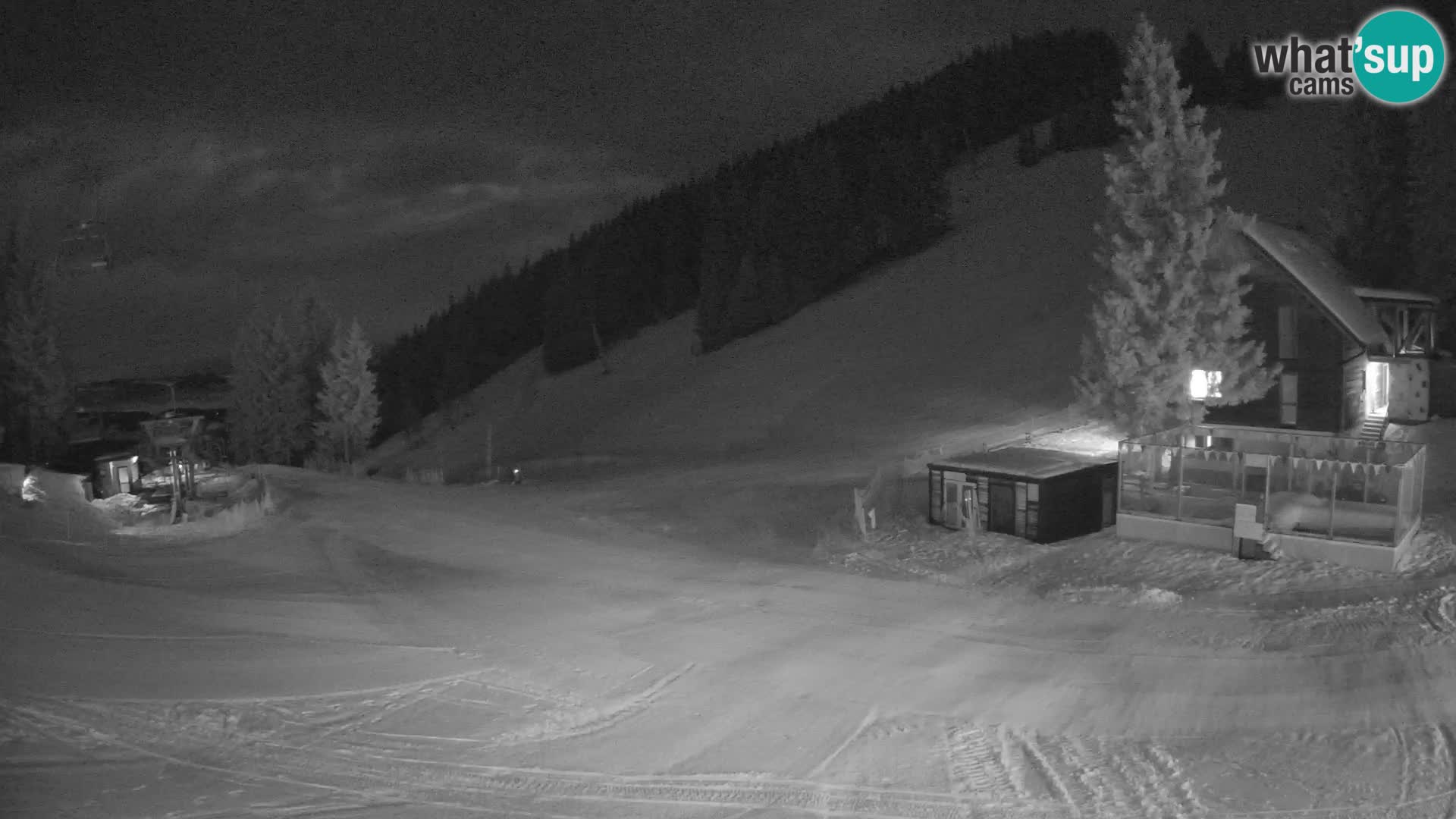 GOLTE skijalište web kamera – pogled na Medvedjak – Slovenija