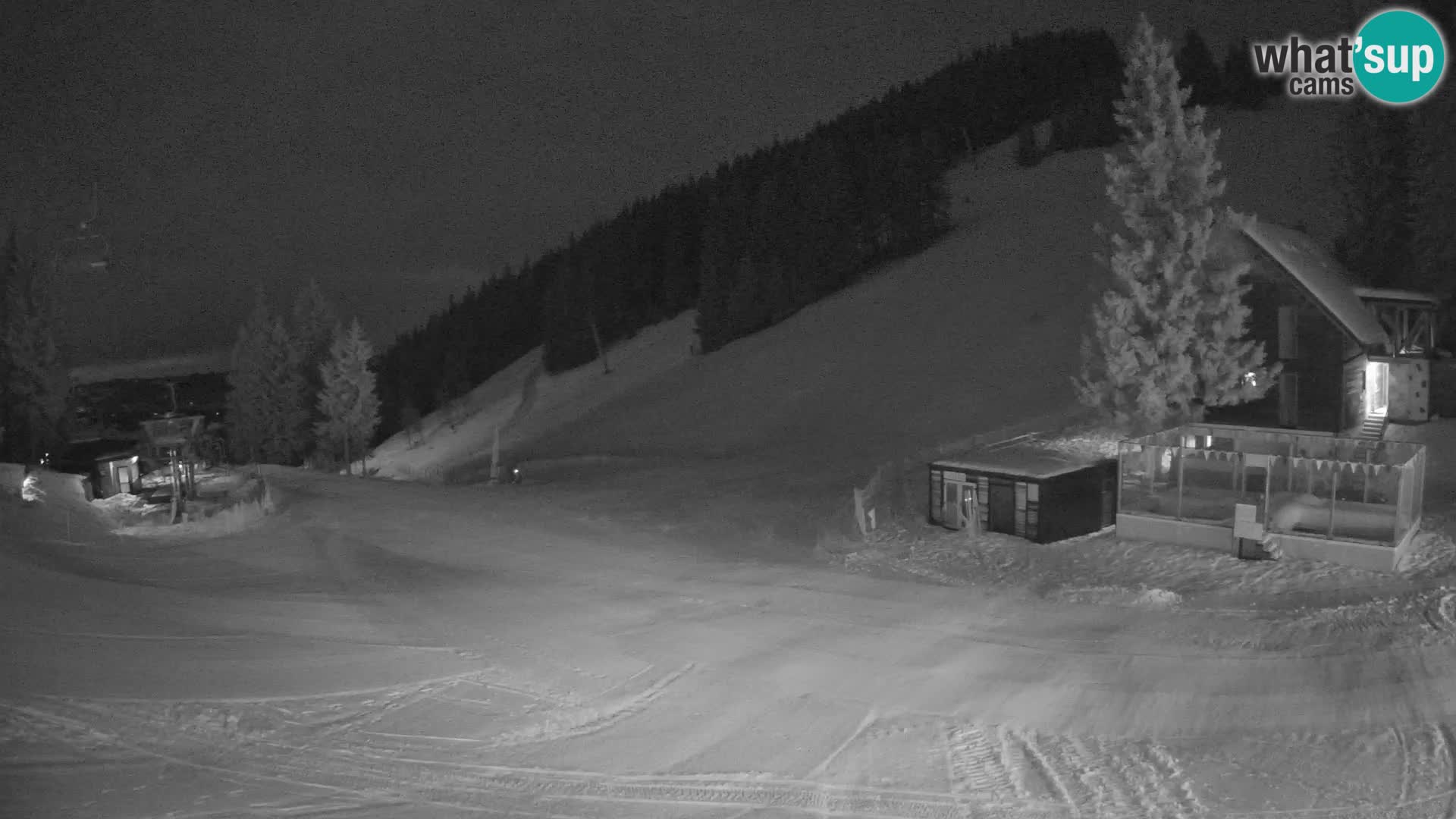 GOLTE Skigebiet webcam – Schöne Aussicht auf Medvedjak – Slowenien