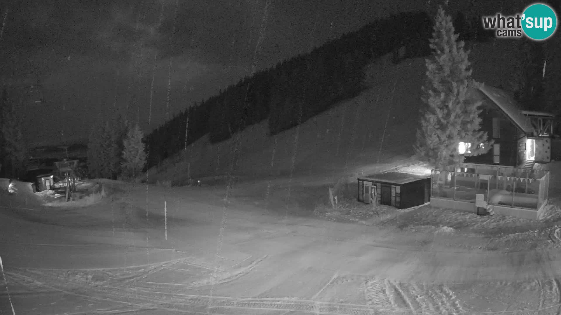 GOLTE Ski resort live webcam – view to Medvedjak – Slovenia