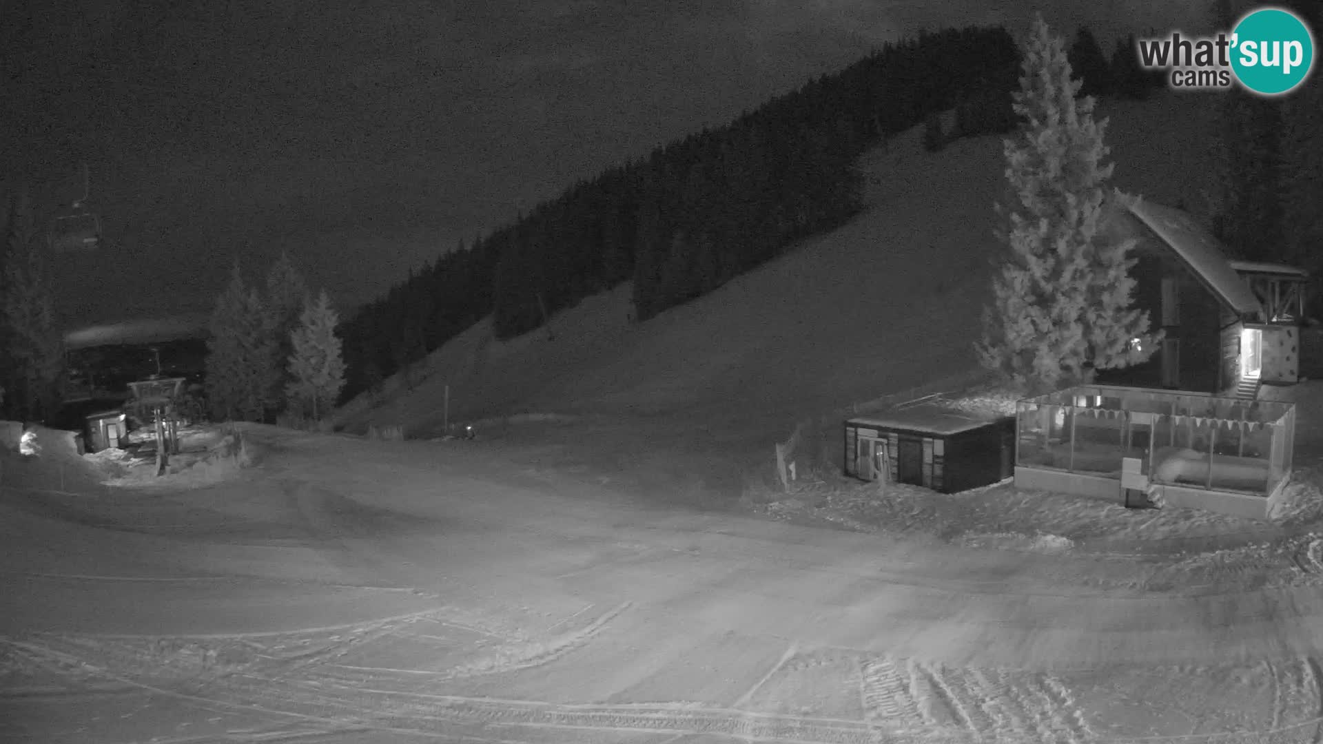 GOLTE skijalište web kamera – pogled na Medvedjak – Slovenija