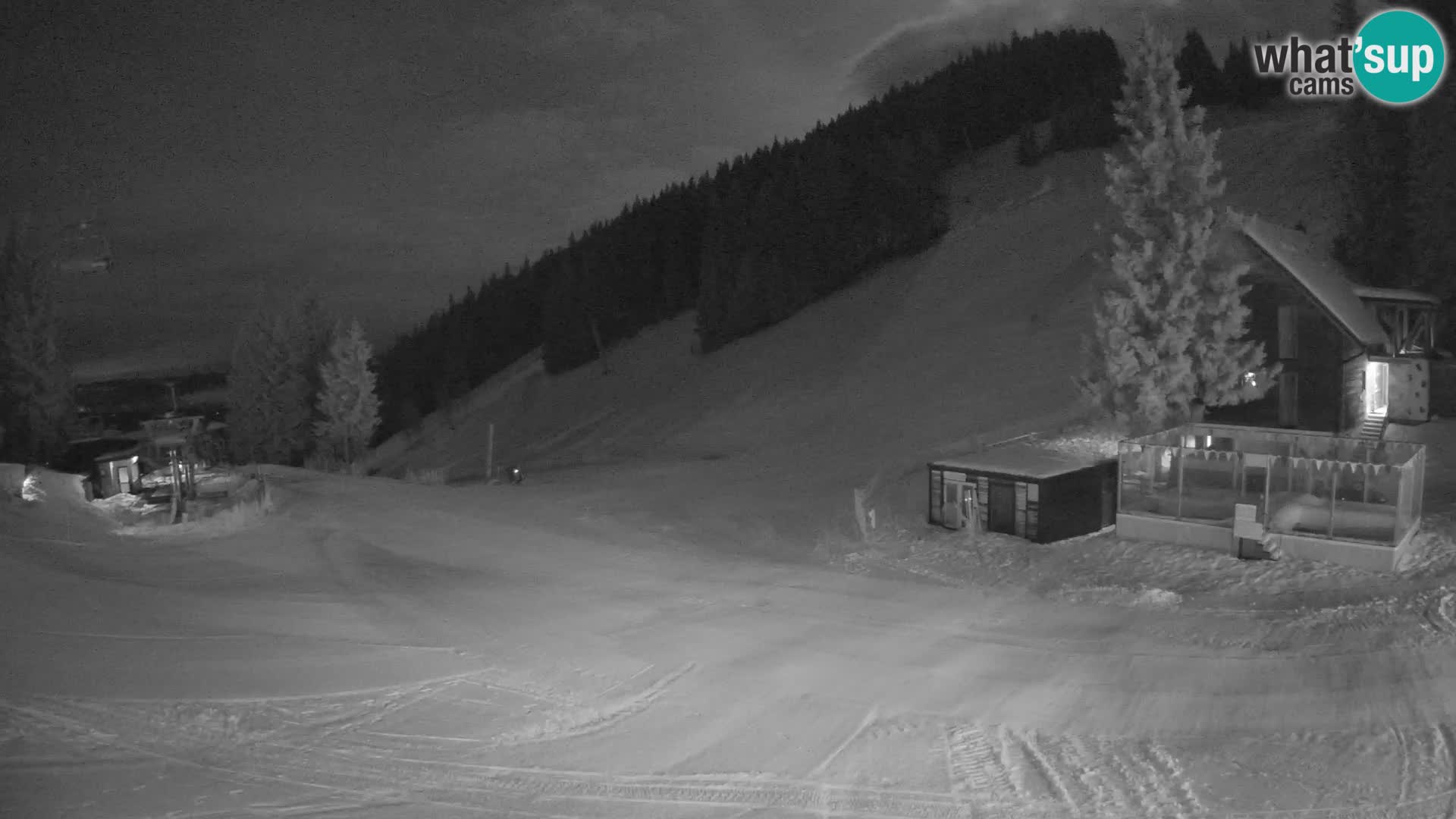 GOLTE skijalište web kamera – pogled na Medvedjak – Slovenija