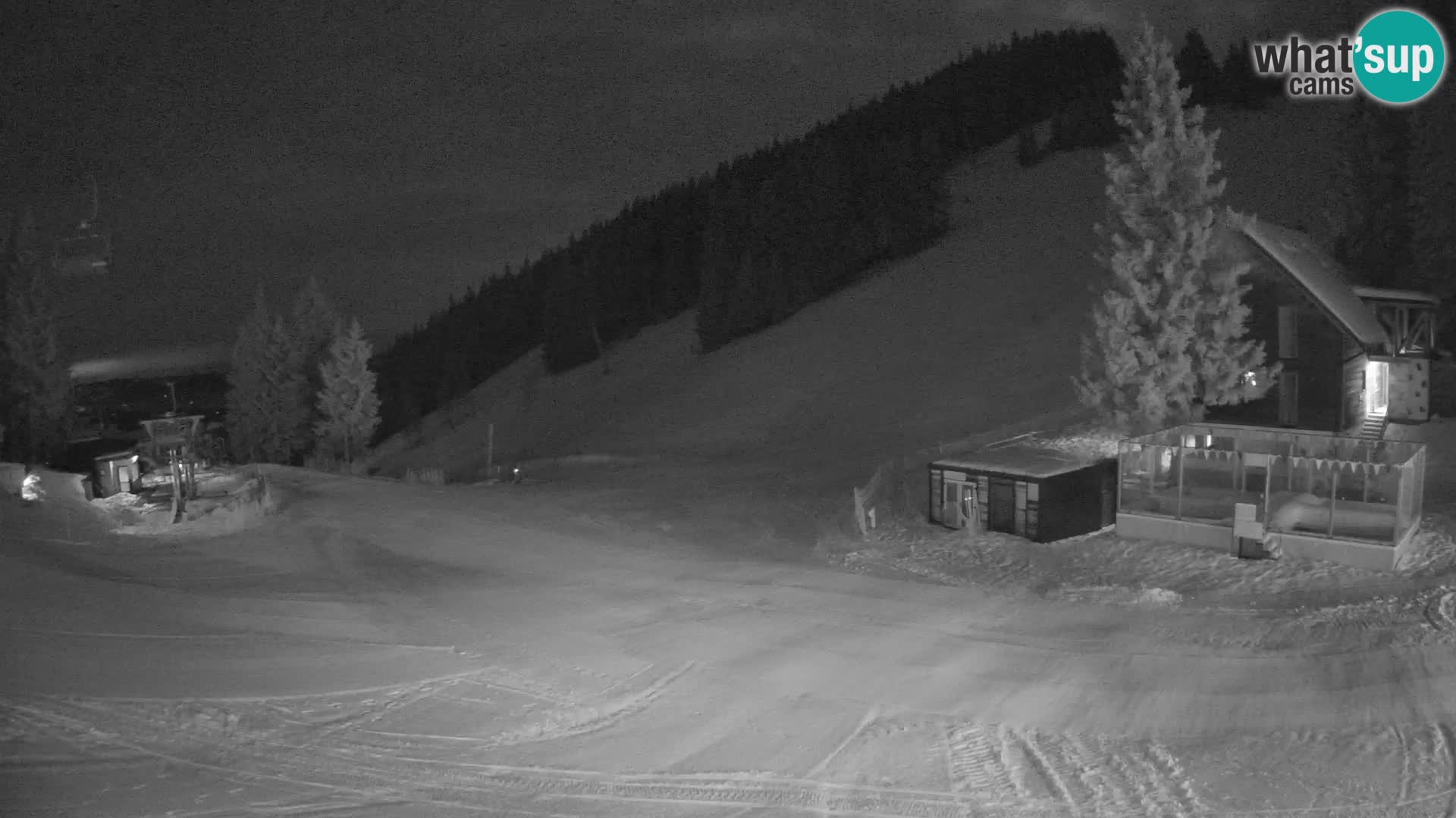 GOLTE Skigebiet webcam – Schöne Aussicht auf Medvedjak – Slowenien